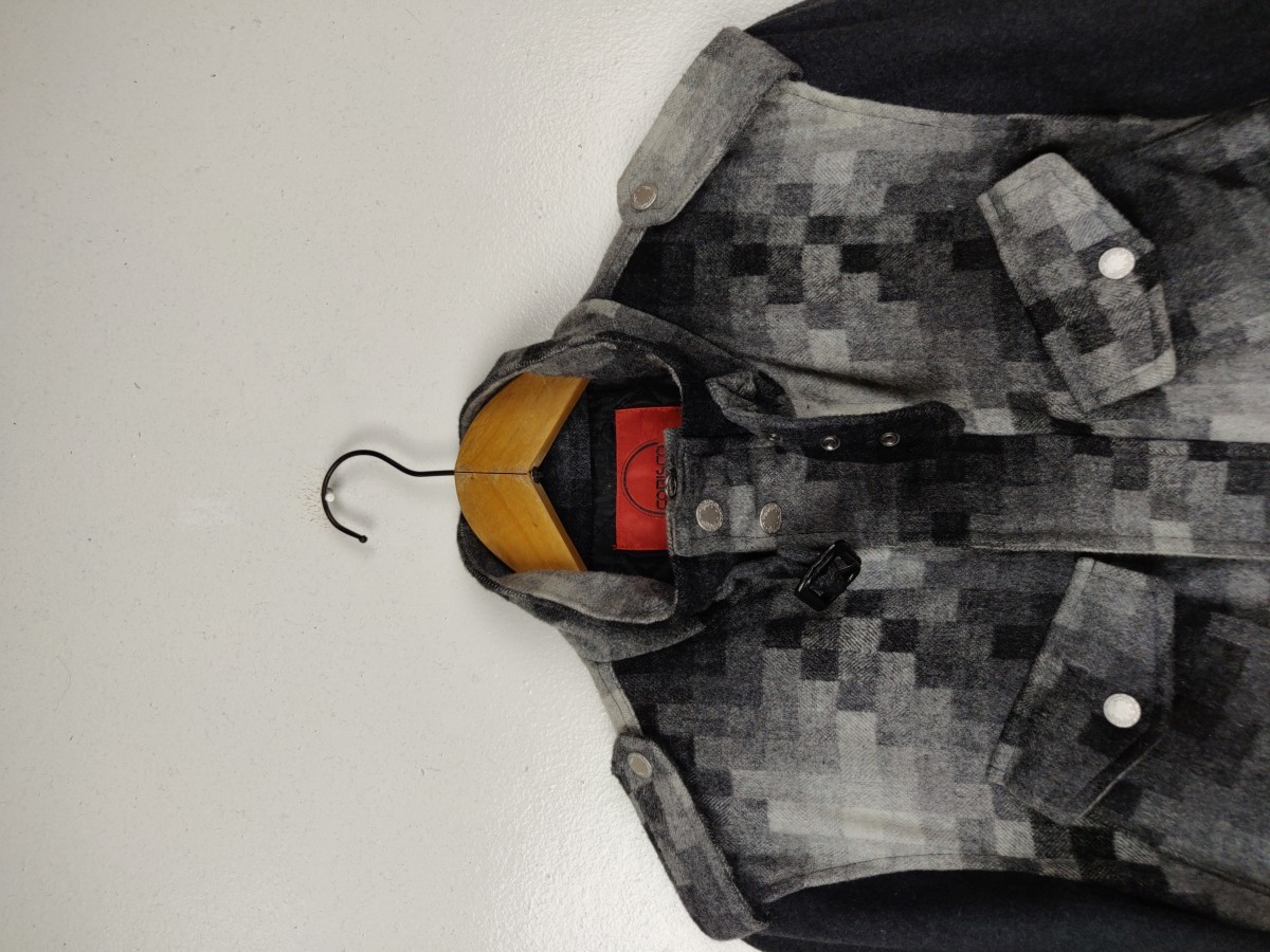 Japanese Brand -  Final Drop!  Corisco Japan Transition Check Slang Jacket - 2