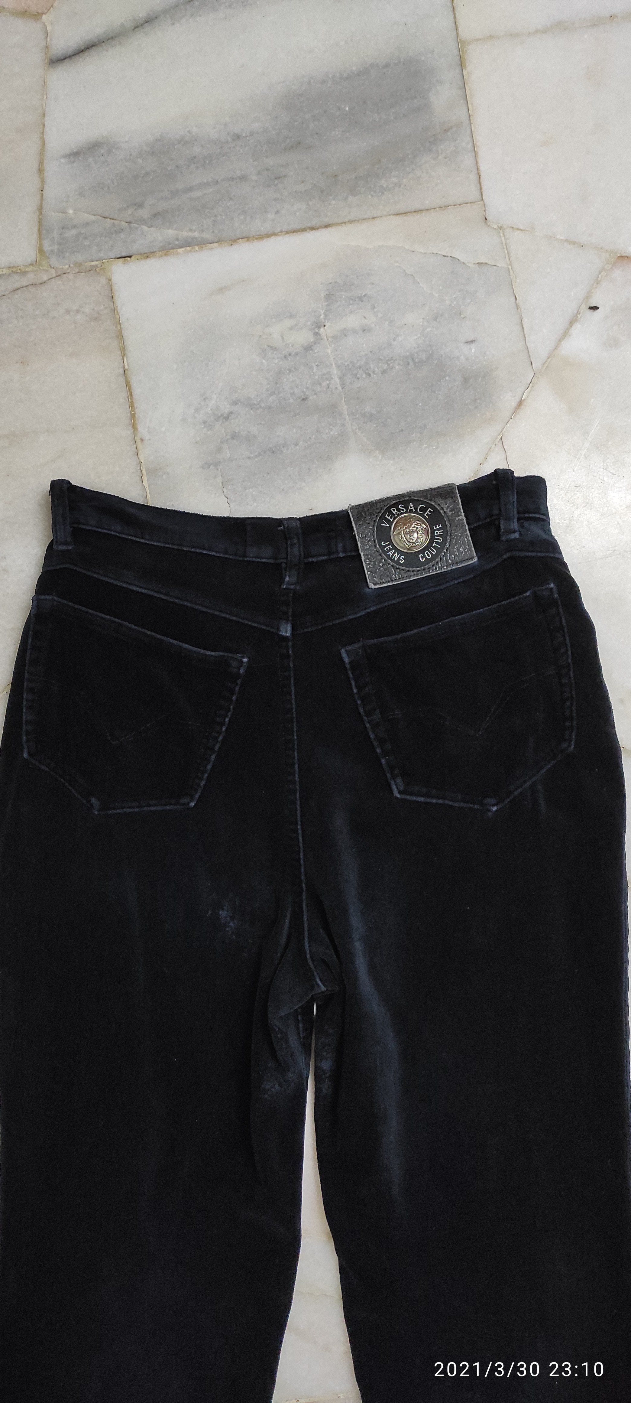 2024新発 COUTURE JEANS VERSACE Archive VERSACE Velvet a99c | Jeans パンツ