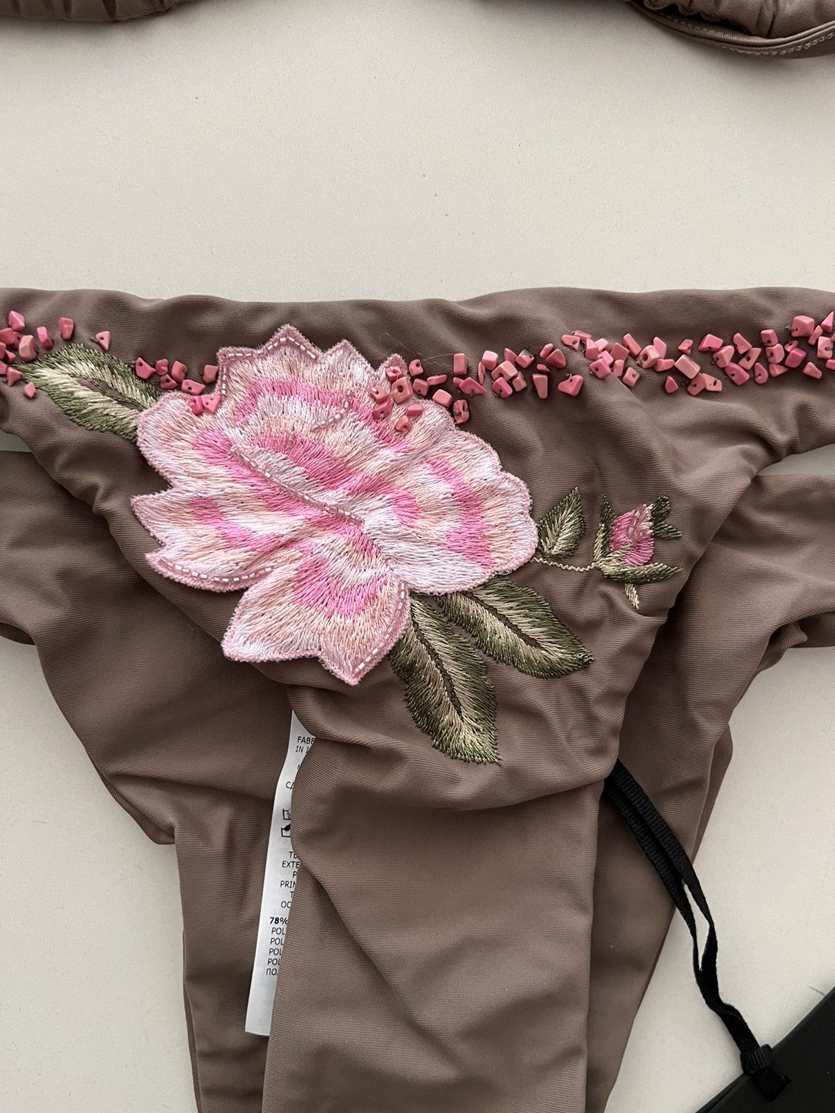 NWT - Blumarine Flower Detail Bikini - 2