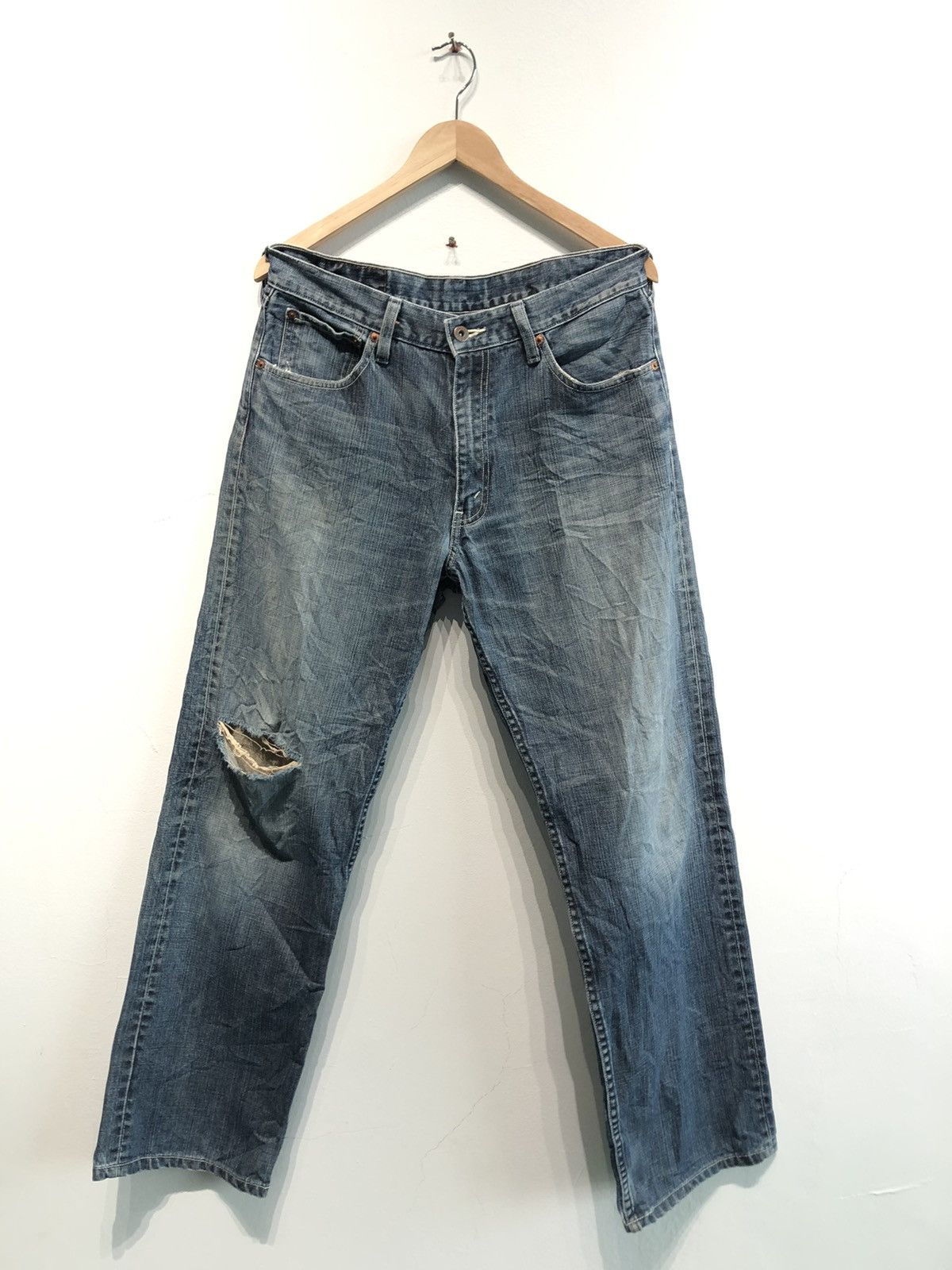 Levis 503 Distressed Denim - 1