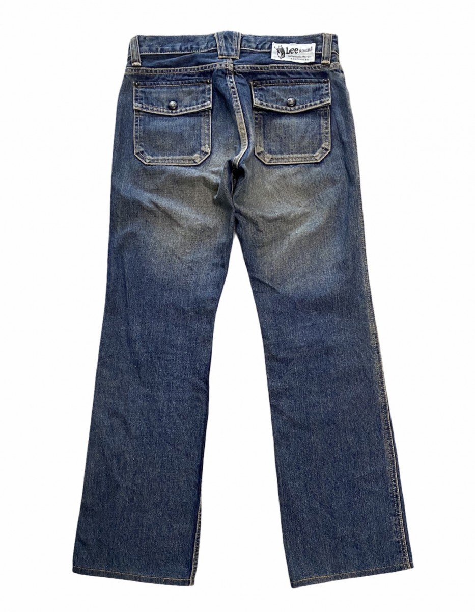 Lee - Union Made by Lee Bush Pants Distressed Denim Made in Japan - 5
