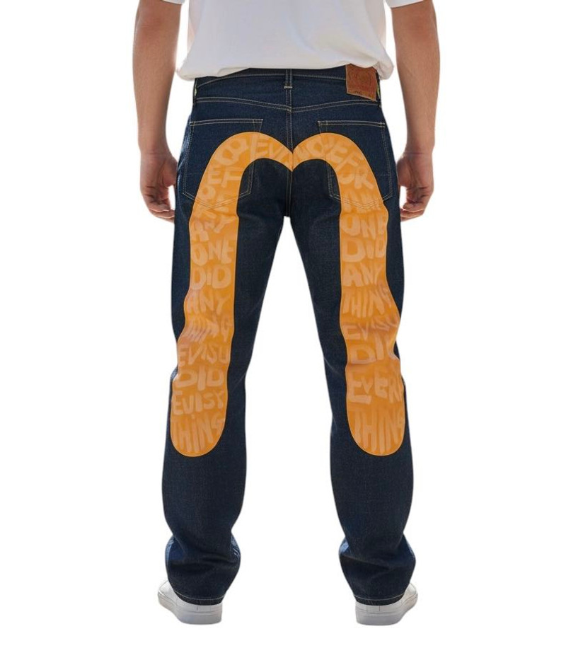 Evisu Daicock Denim Pants  - 1