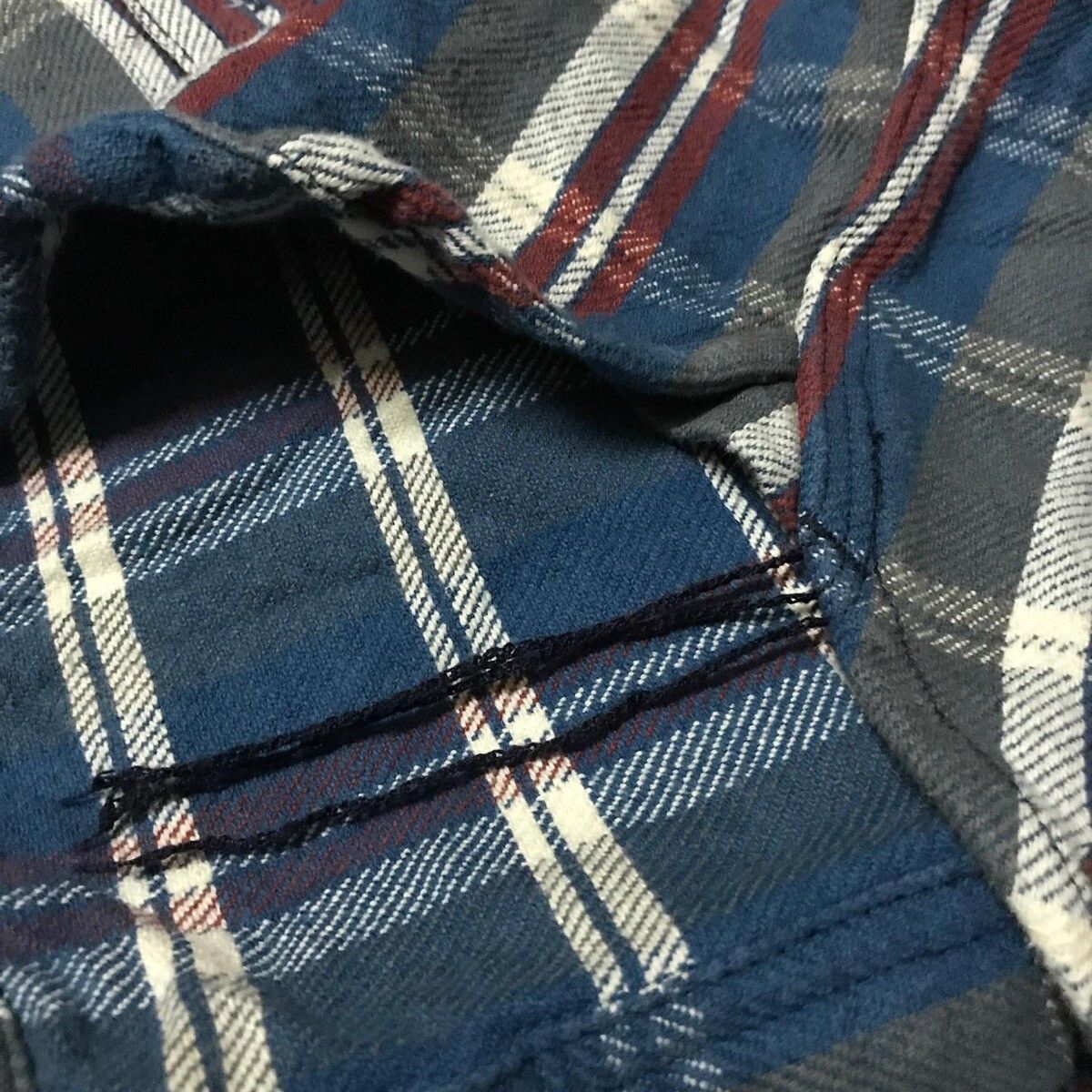 Japanese Brand - Japanese Union Made HOUSTON Striped Flannel Shirt - 3