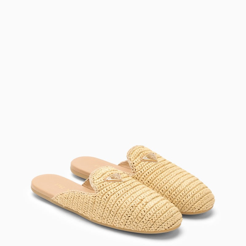 Natural crochet mules - 2