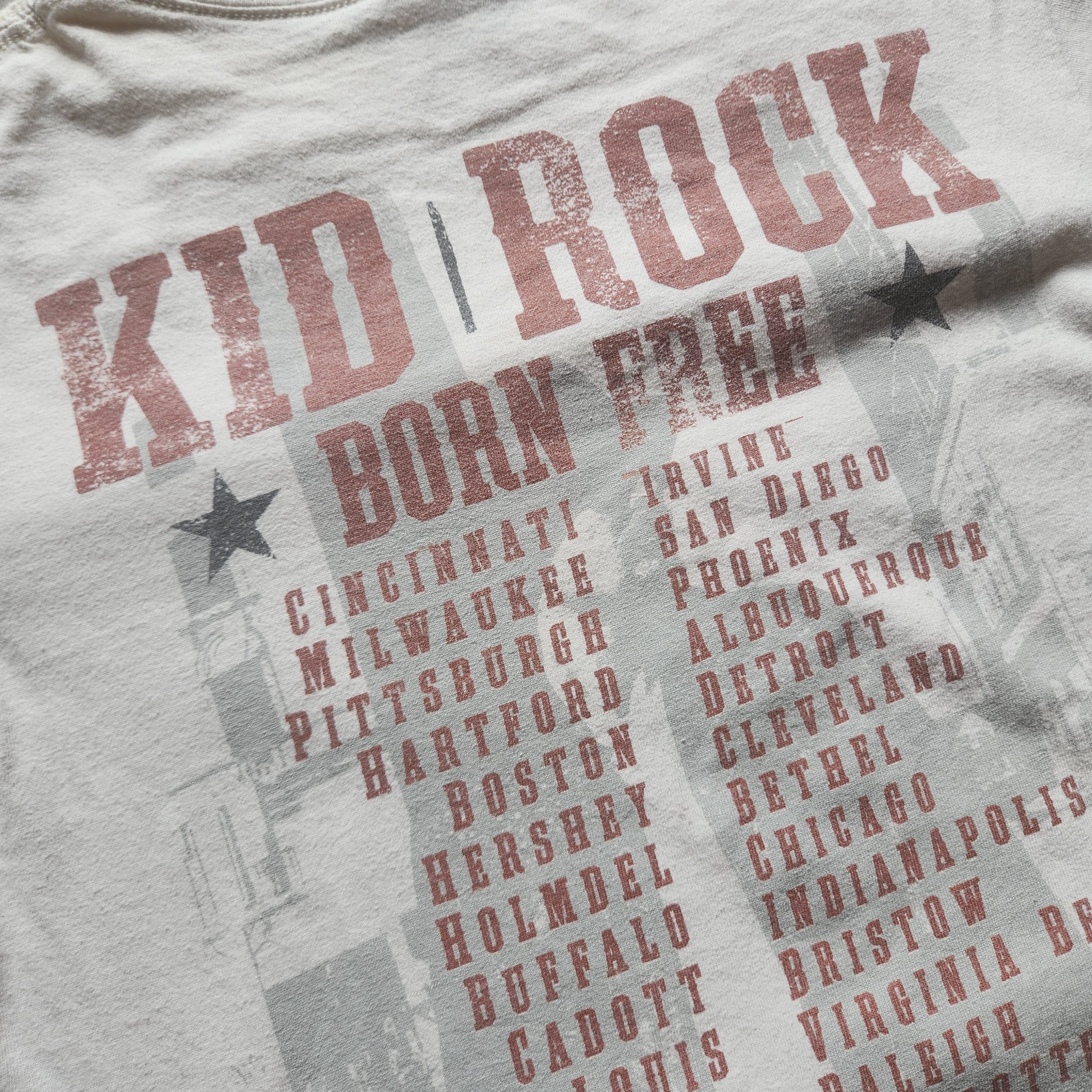 Band Tees - Kid Rock Born Free Tour TShirt Size S - 10