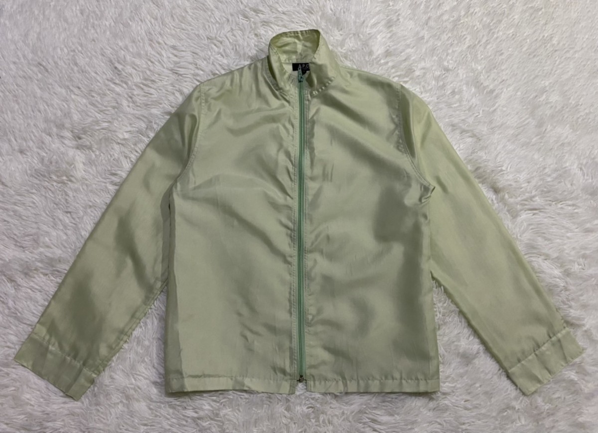 A.P.C Nylon Zipper Jacket Windbreaker - 1