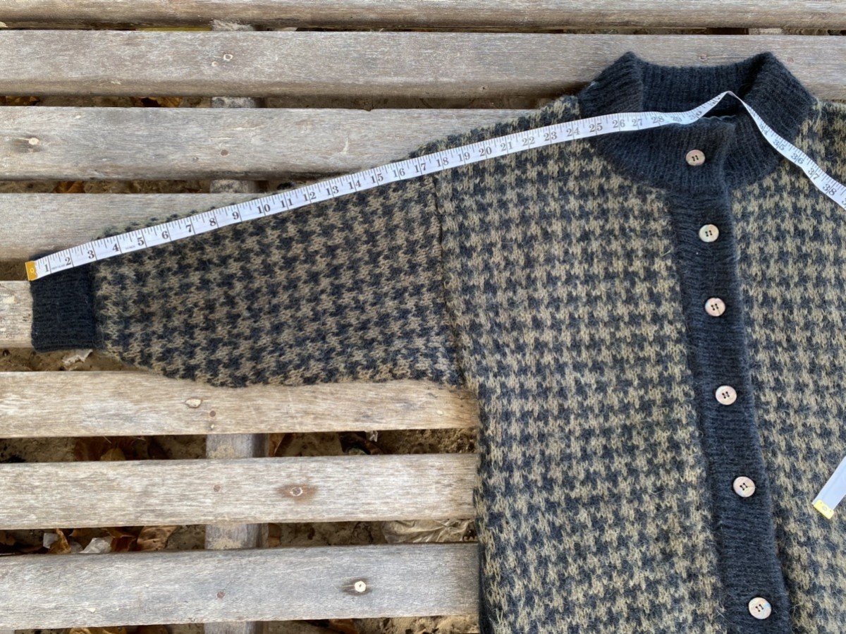 Avant Garde - Garnet Brown Mohair Wool Blend Sweater Cardigan by Lacoty - 17