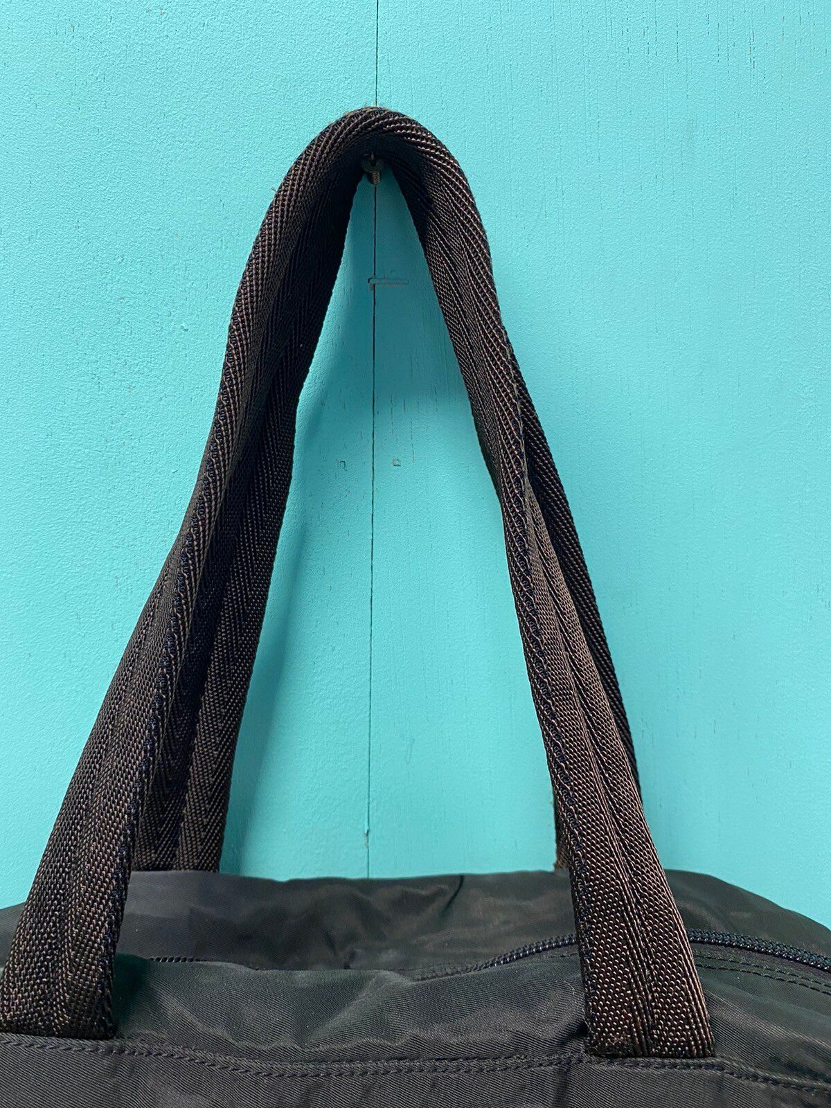 Authentic Vintage Prada Tessuto Nyalon Handle Shoulder Bag - 6