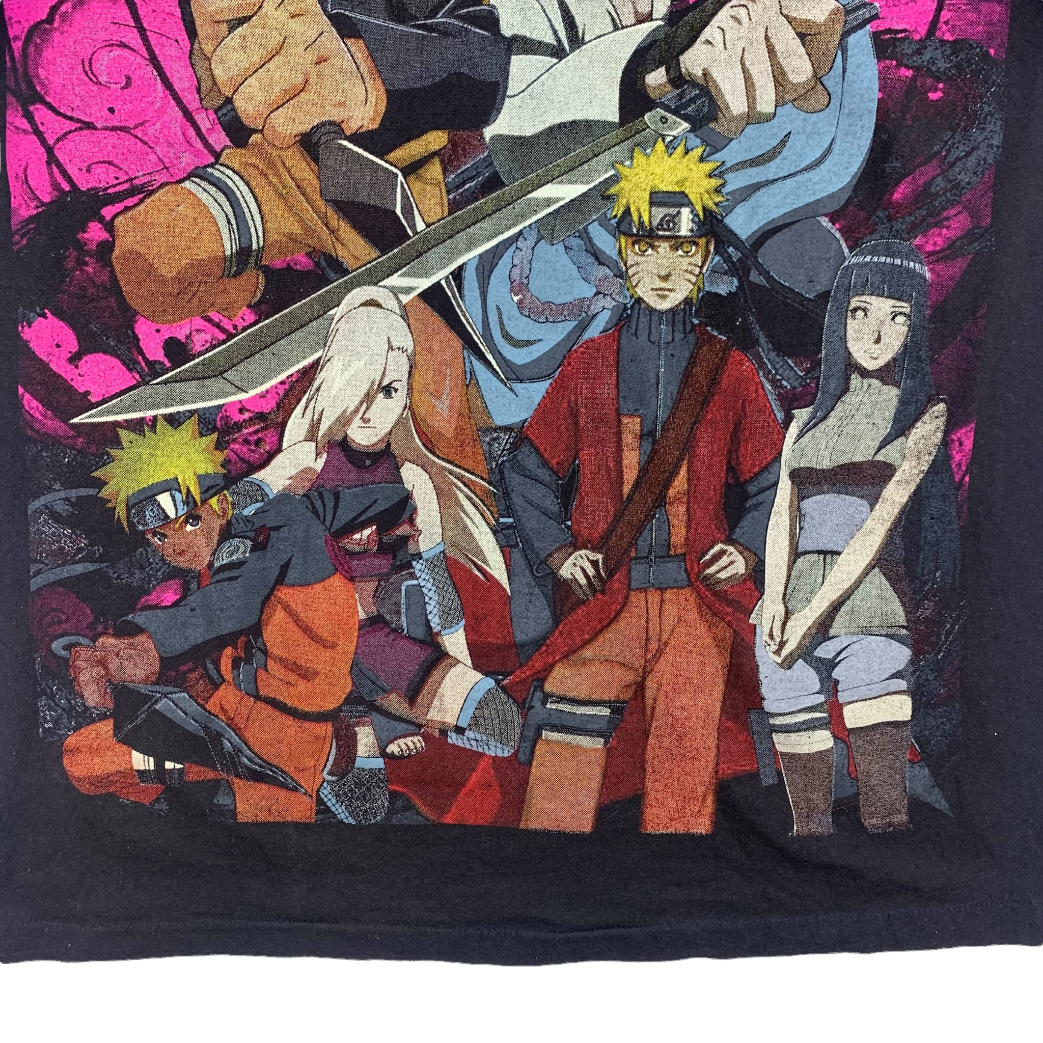 Other Designers Vintage - Vtg Wild Oats Anime Naruto Printed Bootleg Tee  #4035-140 | 2ndstreet | REVERSIBLE