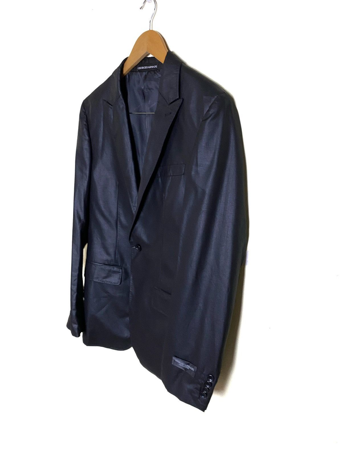 GIORGIO ARMANI Lecollezioni Single Breasted Suit Blazer - 4