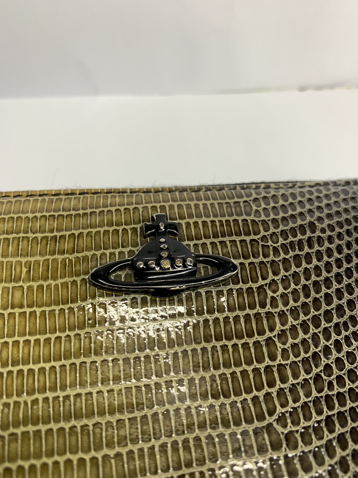 Rare ‼️ Viviene Westwood SnakeSkin Leather Purse Wallet - 2