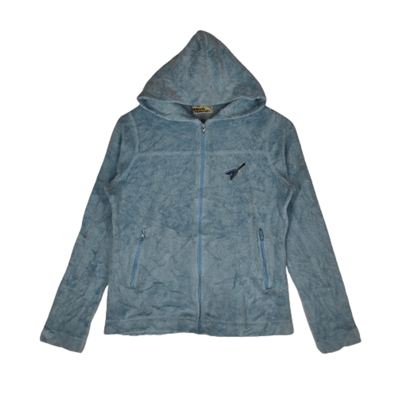 HYSTERIC GLAMOUR Electric Guitar Embroidery Zipper Fleece - 1