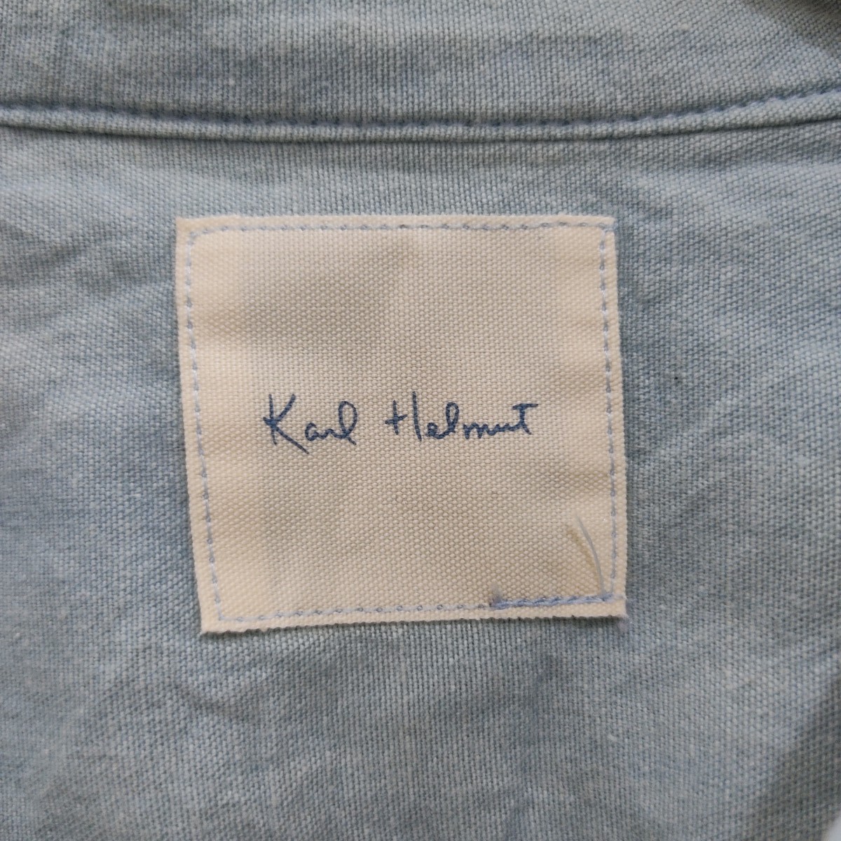 Karl Helmut - Vintage Karl Helmut Signature Patchwork Long Sleeve Shirt - 9