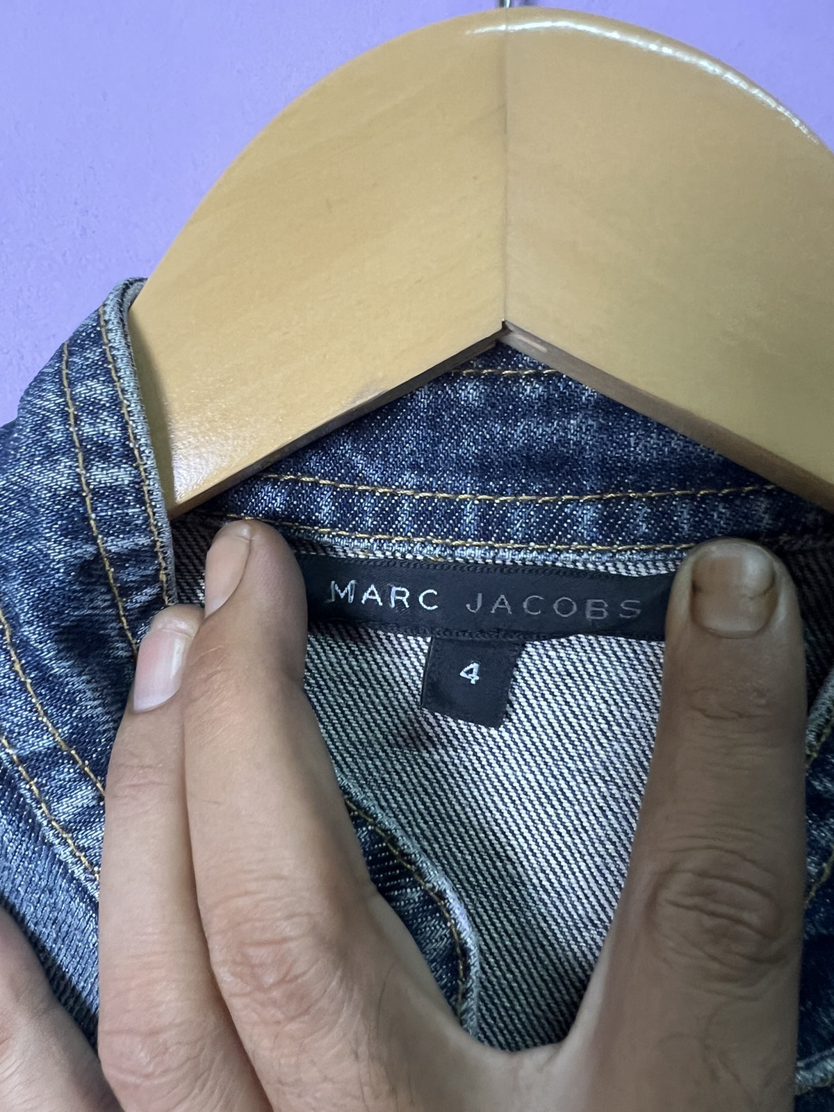 🔥Marc Jacobs Double Breasted Denim Jacket - 14