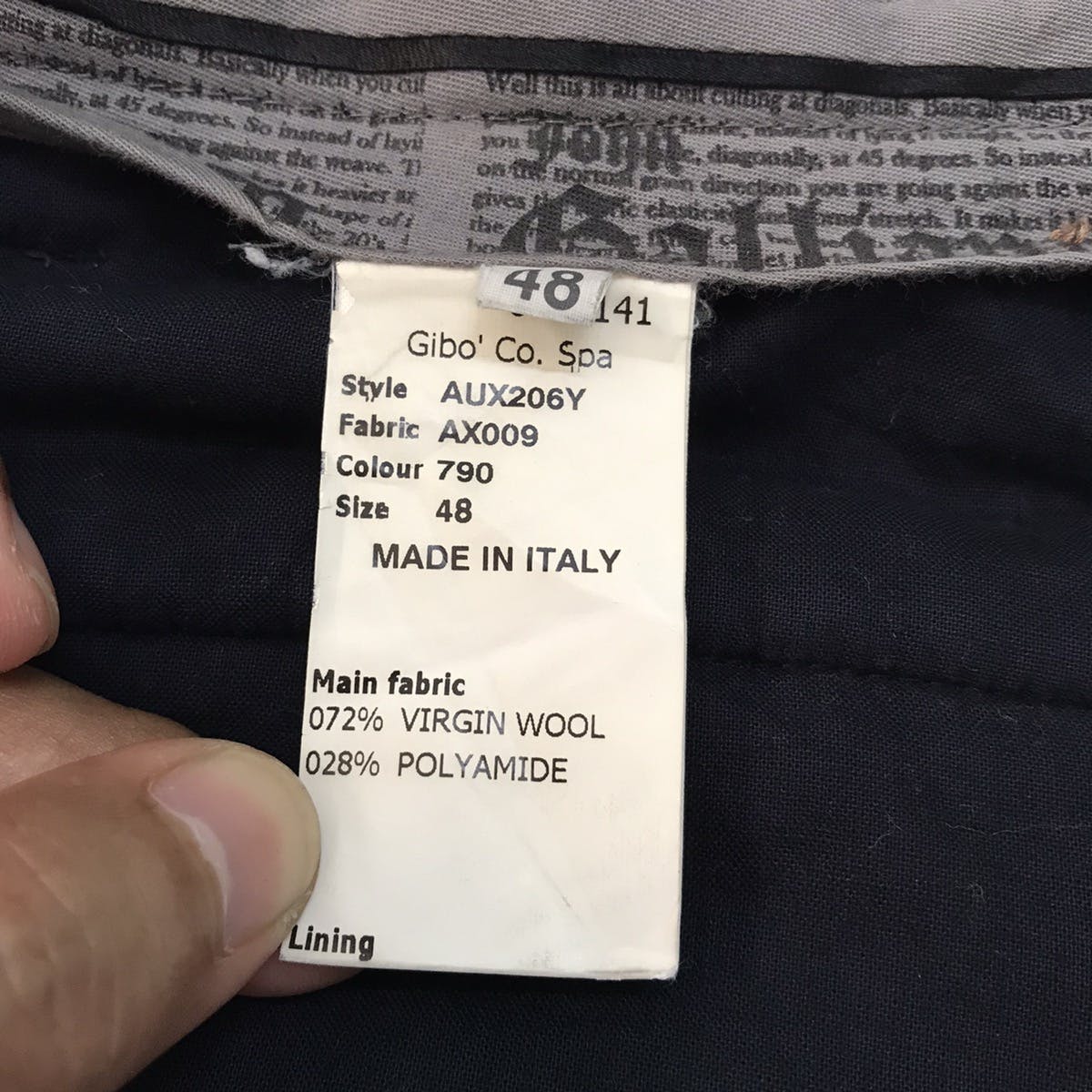 Vtg & Rare John Galliano Sarrouel Pant Made in Italy - 19