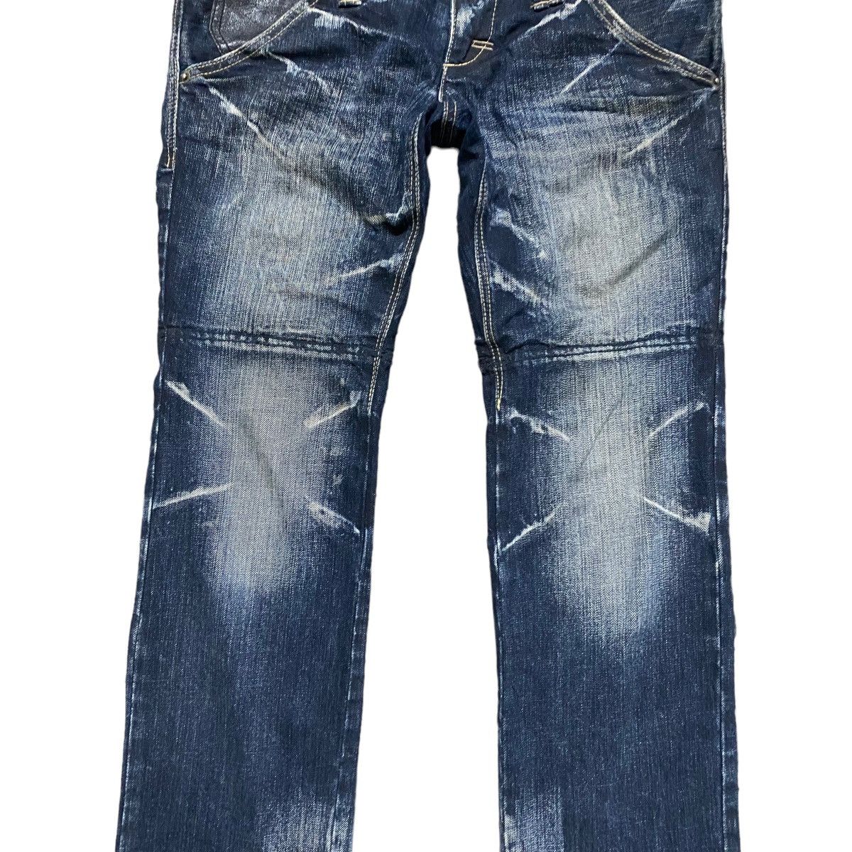 Japanese Brand - PPFM Denim Double Waist Jeans - 6