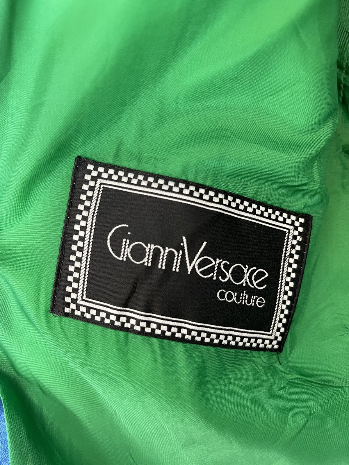 🔥Vintage GIANNI VERSACE COUTURE PASTEL COLOUR BLOCK COAT - 3