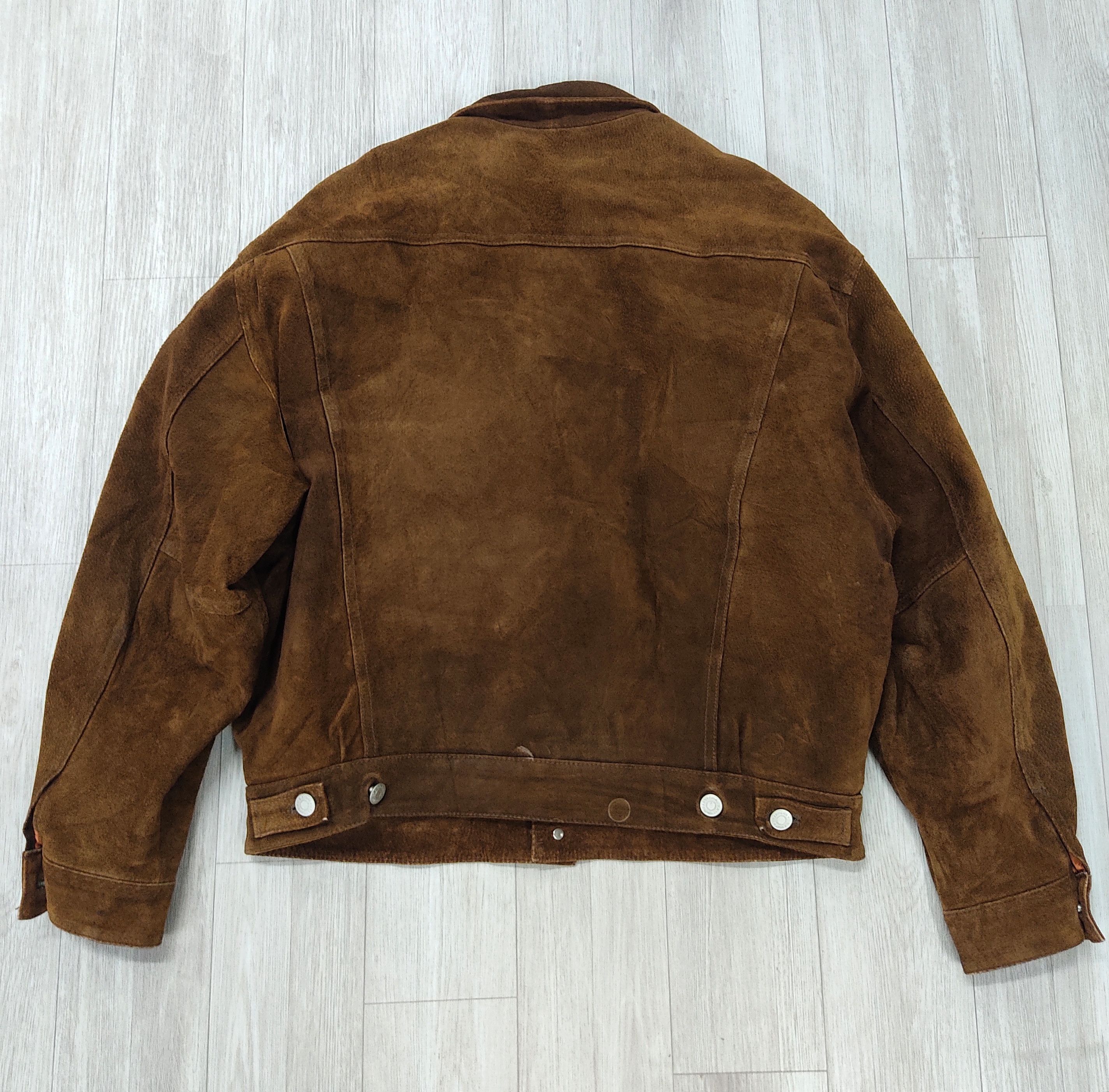 Vintage - WRANGLER USA 1947 Suede Genuine Leather Jacket - 11