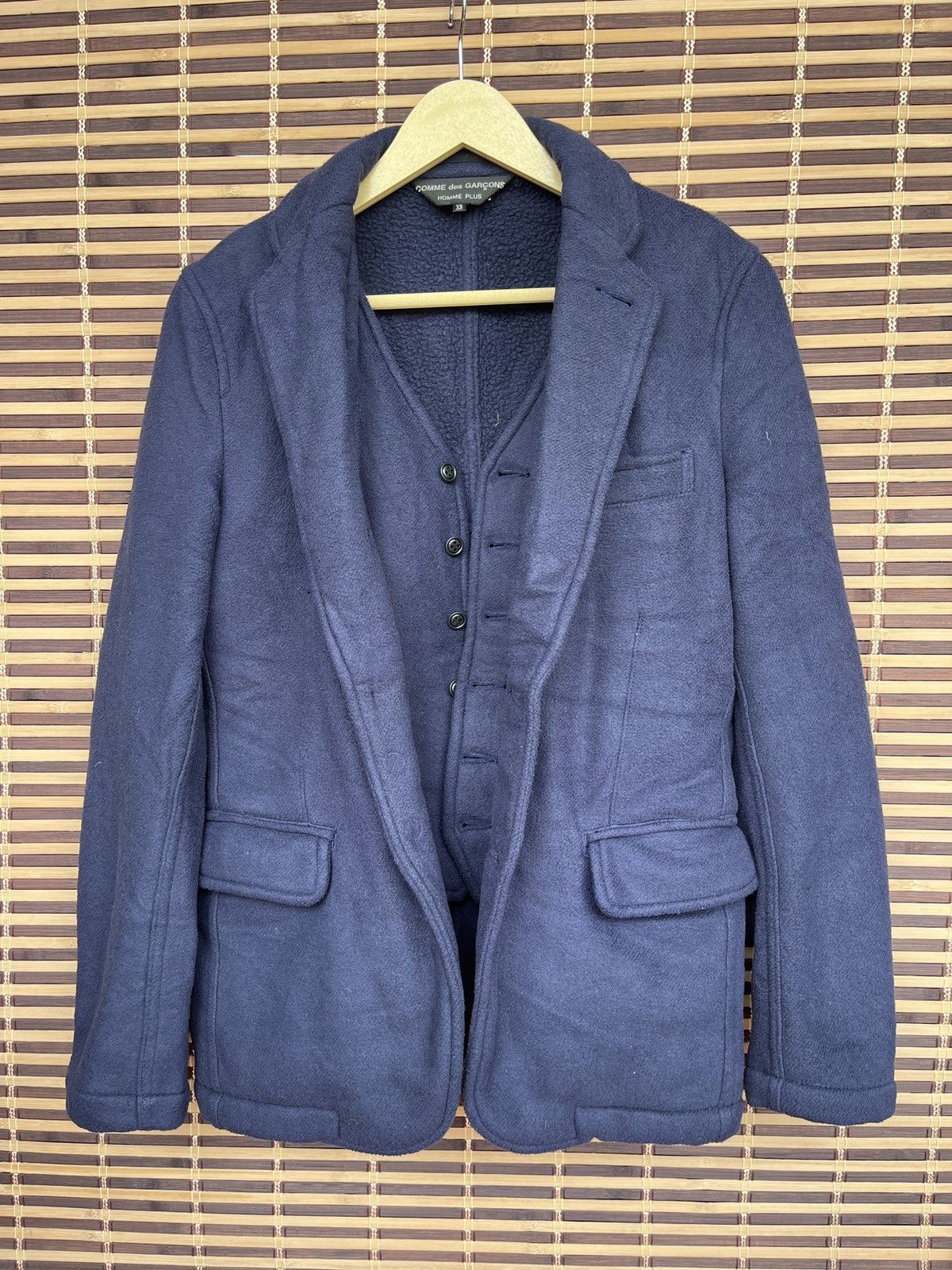 Vintage - COMME DES GARCONS Homme Plus Rei Kawakubo Casual Jacket - 21
