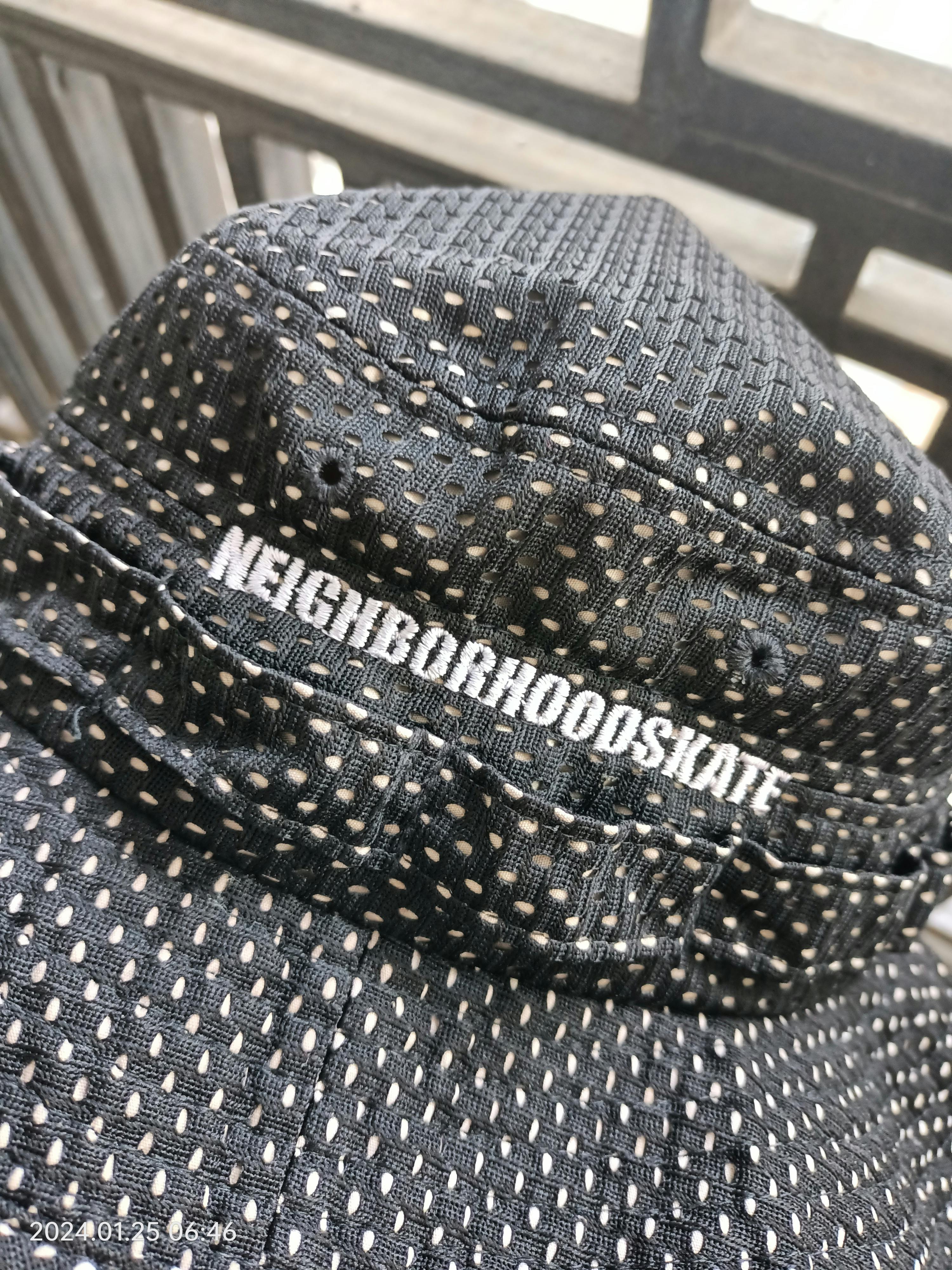 Neighbourhood skateboard black bucket hat - 4