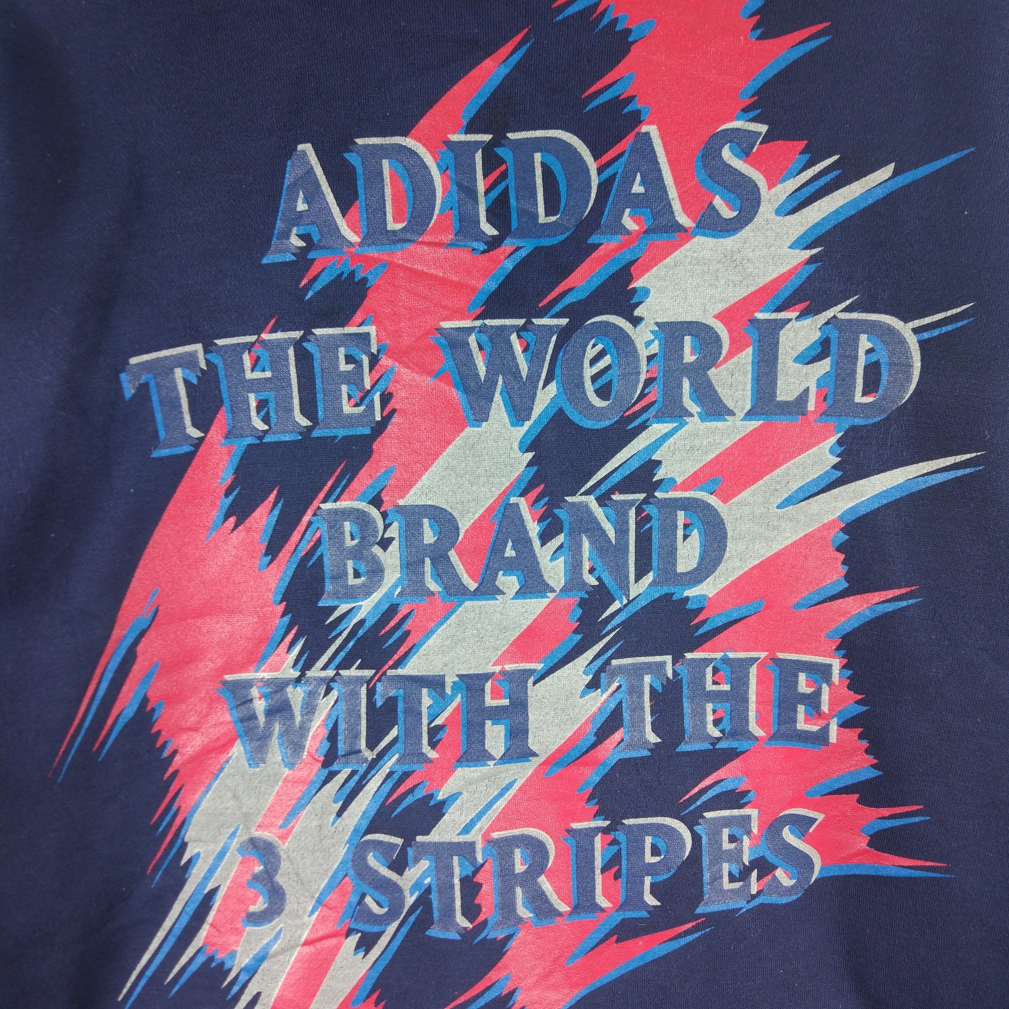 Vintage Adidas All Over Print Oversized Sweatshirt - 9