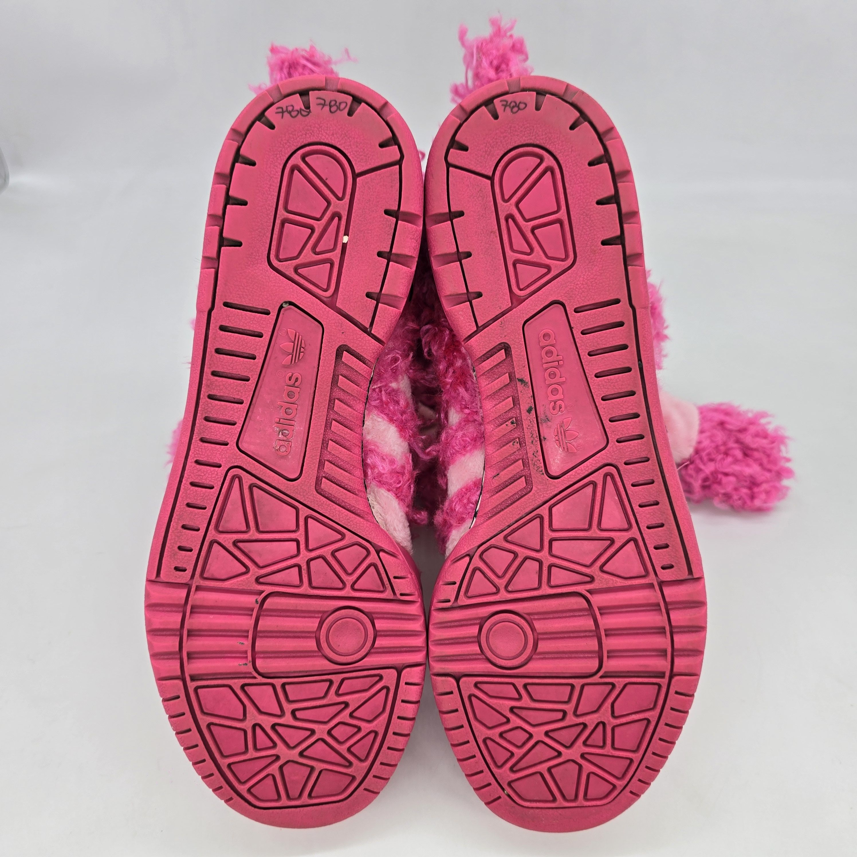Adidas x Jeremy Scott - Poodle Hi-top Sneakers - 8