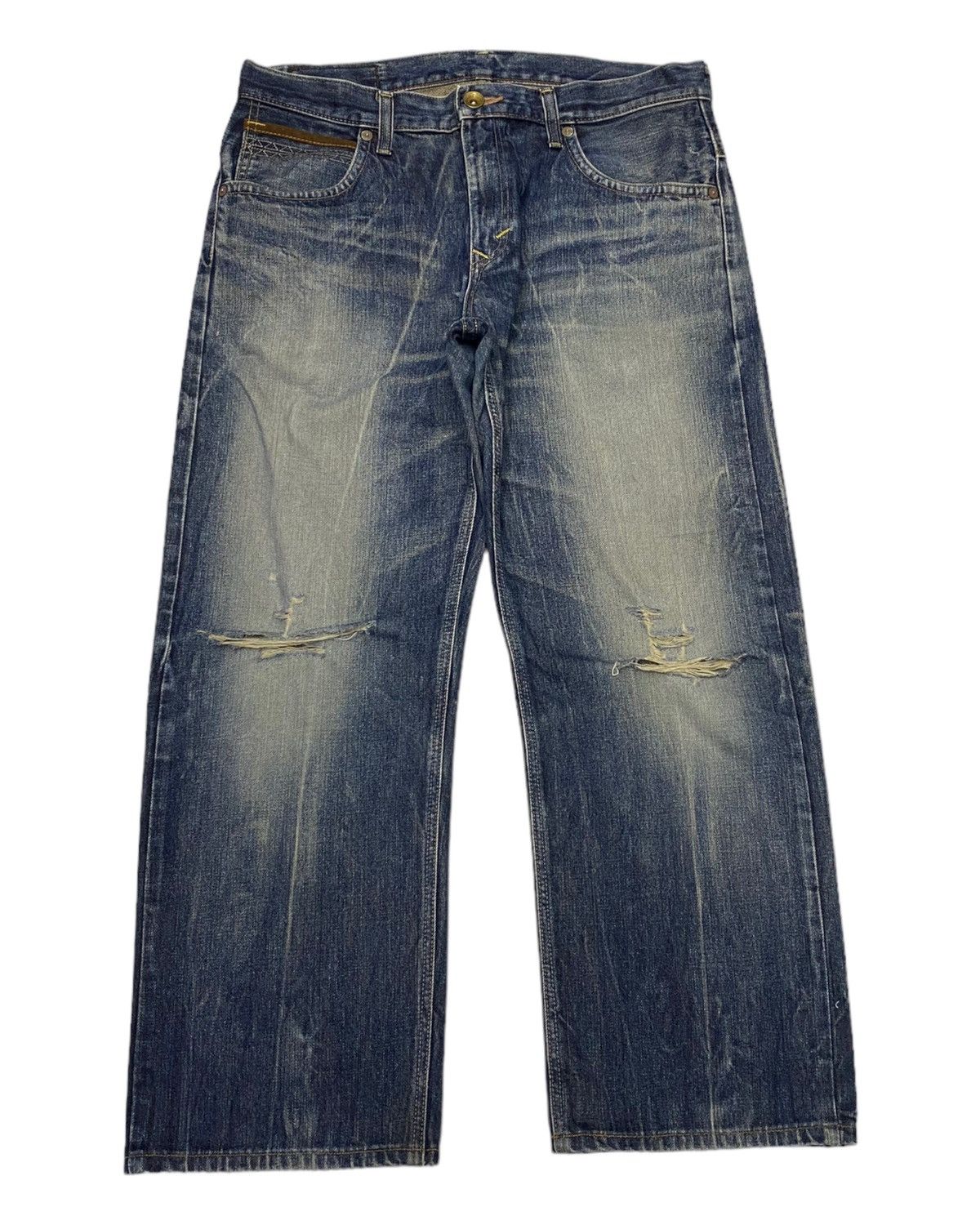 BAGGY DISTRESSED DENIM EDWIN EXCLUSIVE VINTAGE XU JEANS - 1