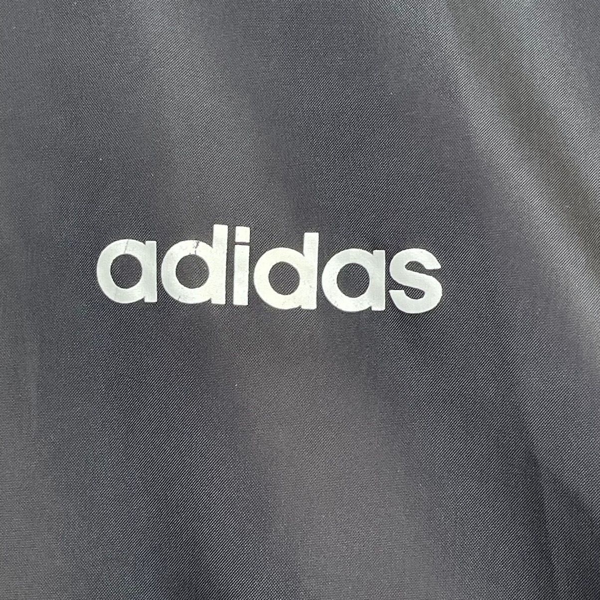 Adidas coach long coat small logo jacket - 11