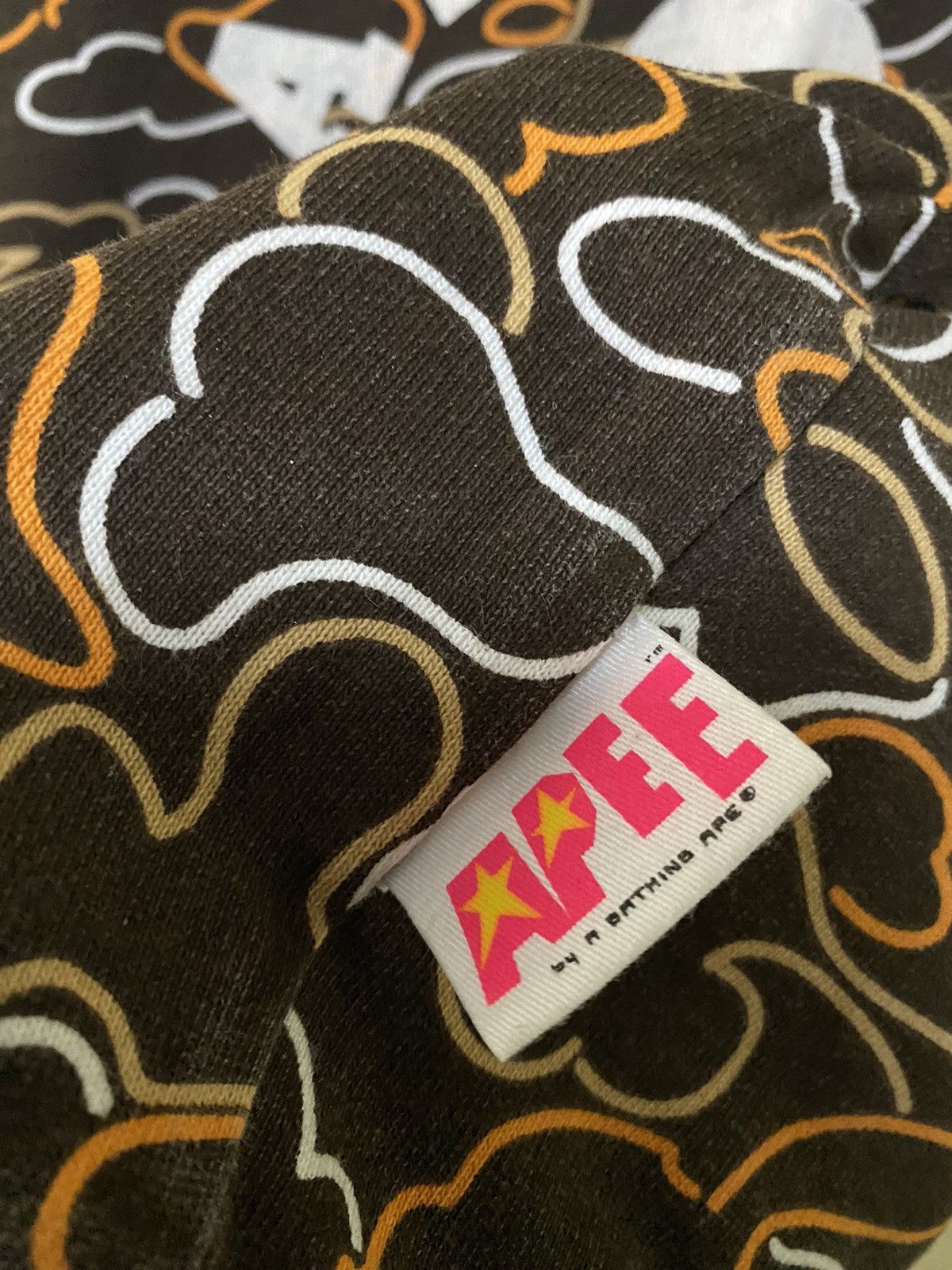 APEE BAPE Neon Camo Blown Reverisble Crewneck Sweatshirt - 10