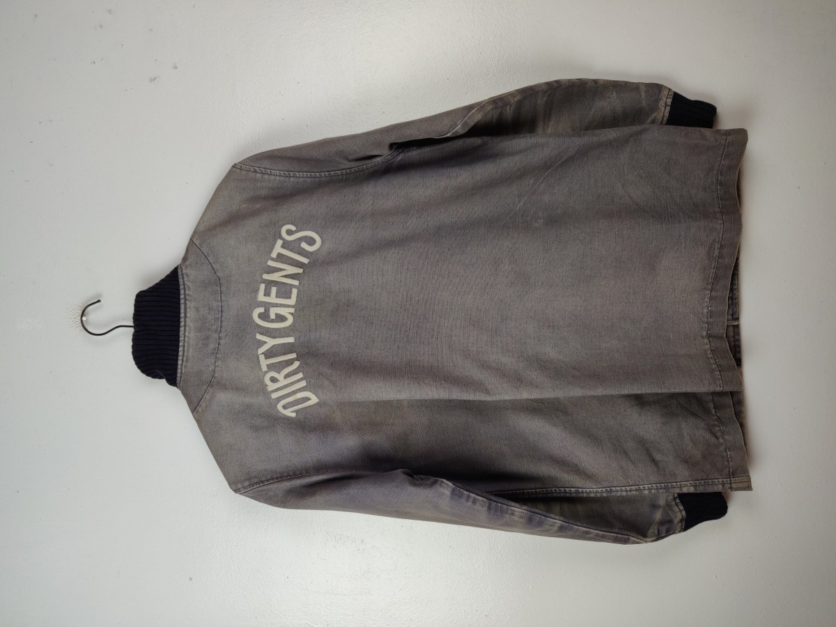 Bomber Jacket - El Radiall Japan Dirty Gents Denim - 12