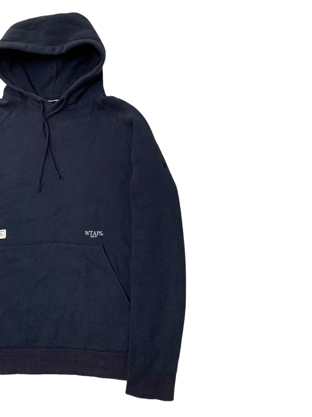 🔥WTAPS NAVY PULLOVER HOODIE - 7