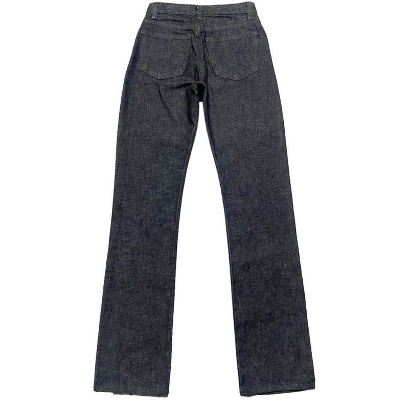 Vintage Helmut Lang Raw Black Denim Jeans - 1