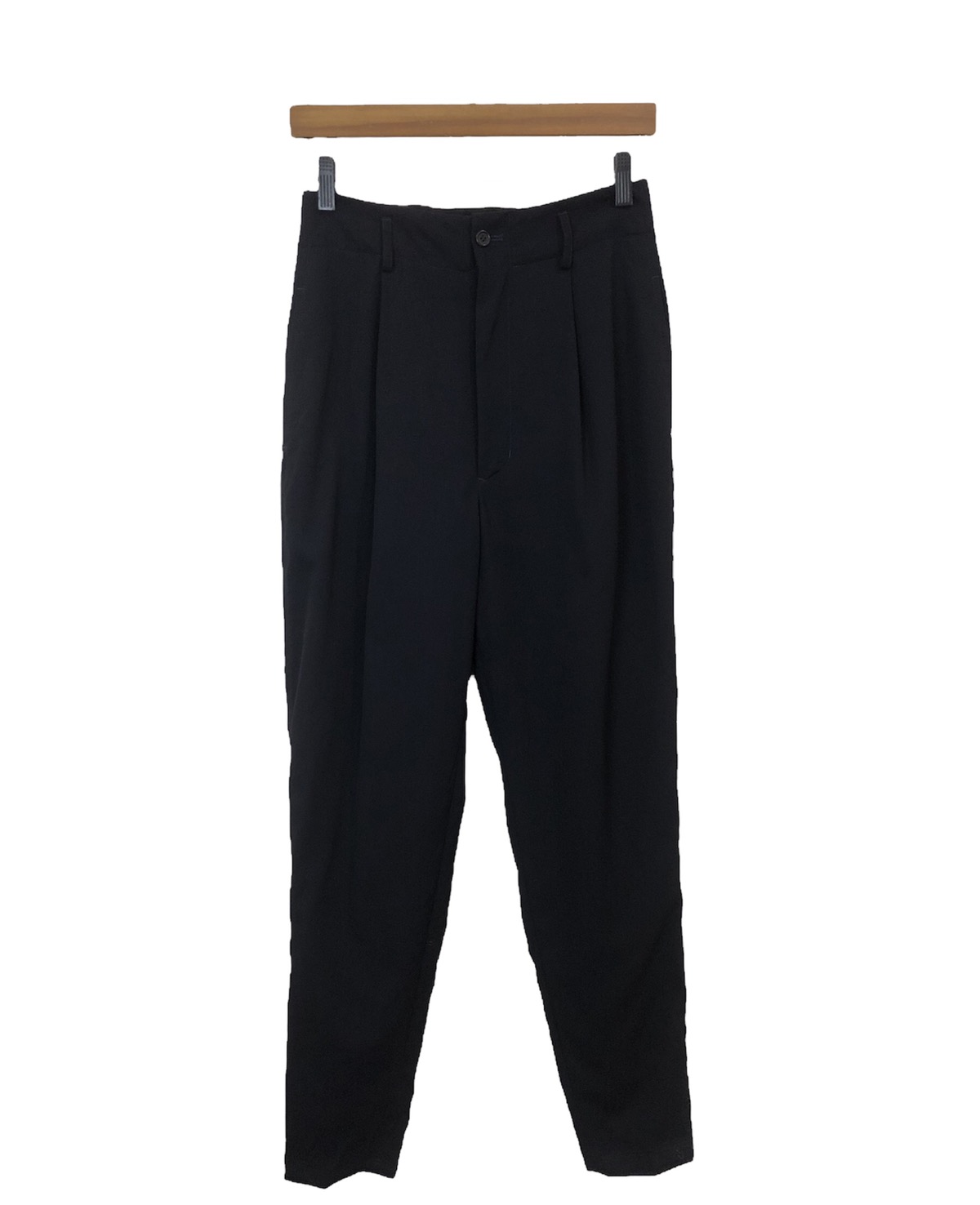 Workshop By Yohji Yamamoto Gabardine Linen Wool Pant - 1