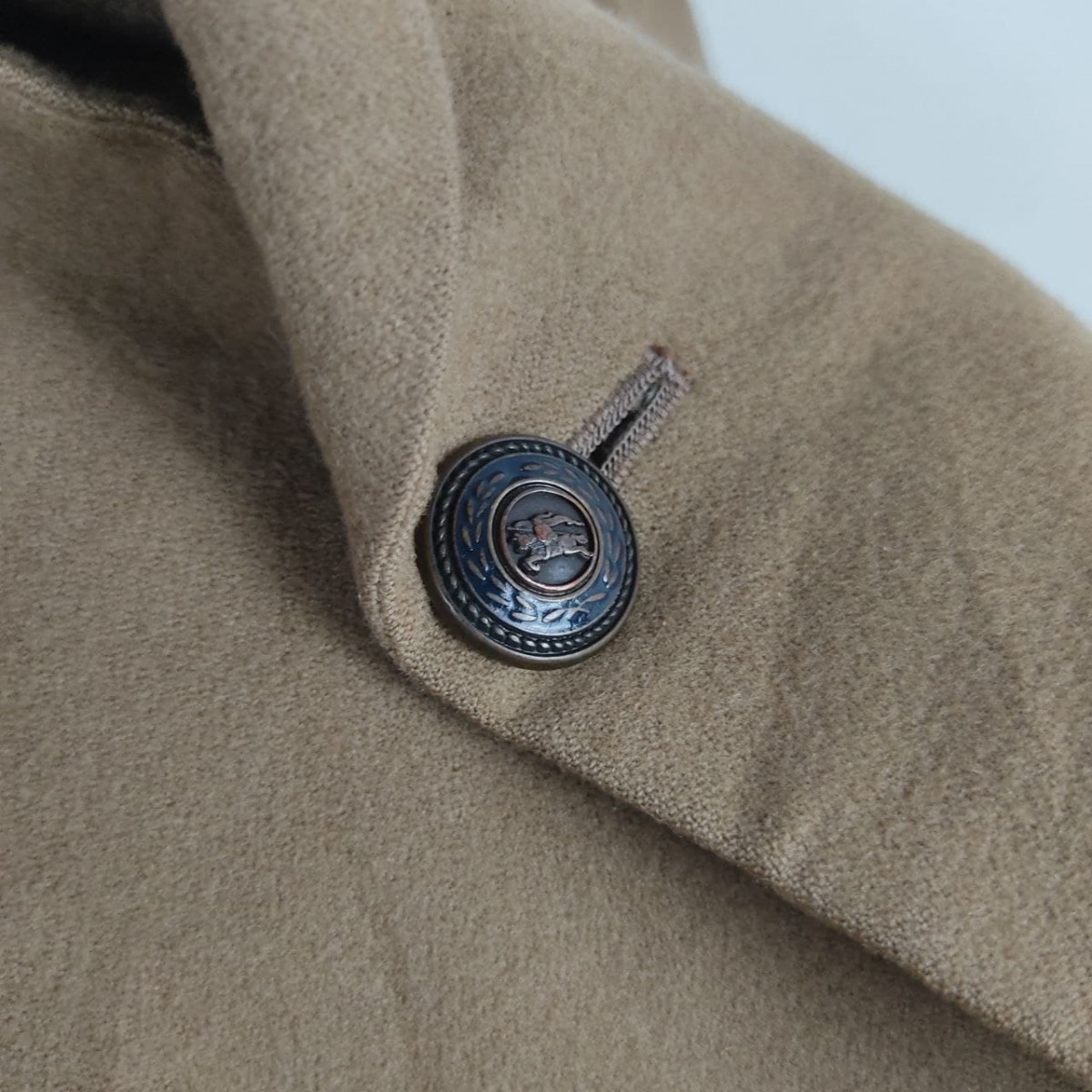 Burberrry London Brown Double Breasted Coat Blazer Jacket - 5