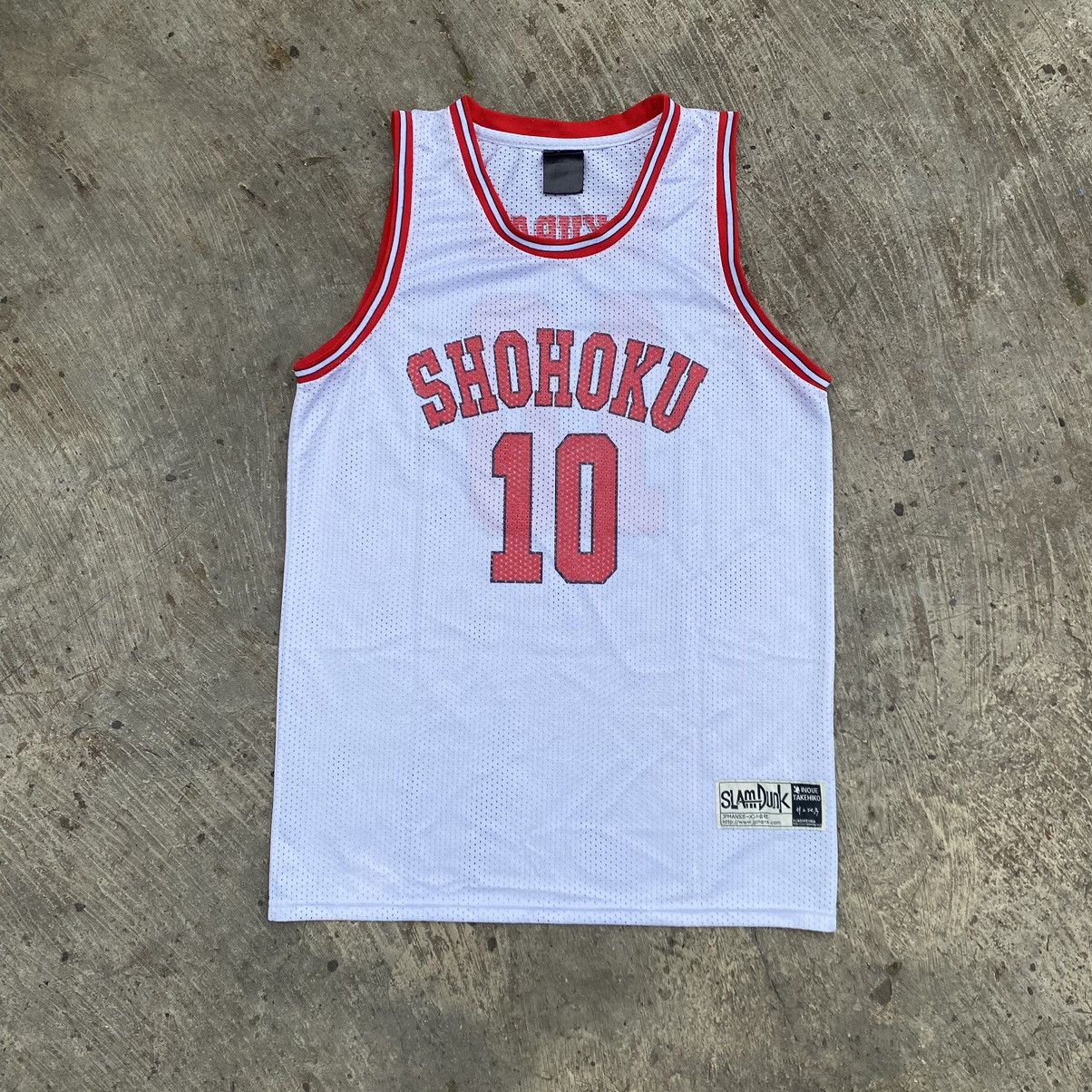 Vintage Slam Dunk Shohoku Sakuragi 10 Jersey - 13