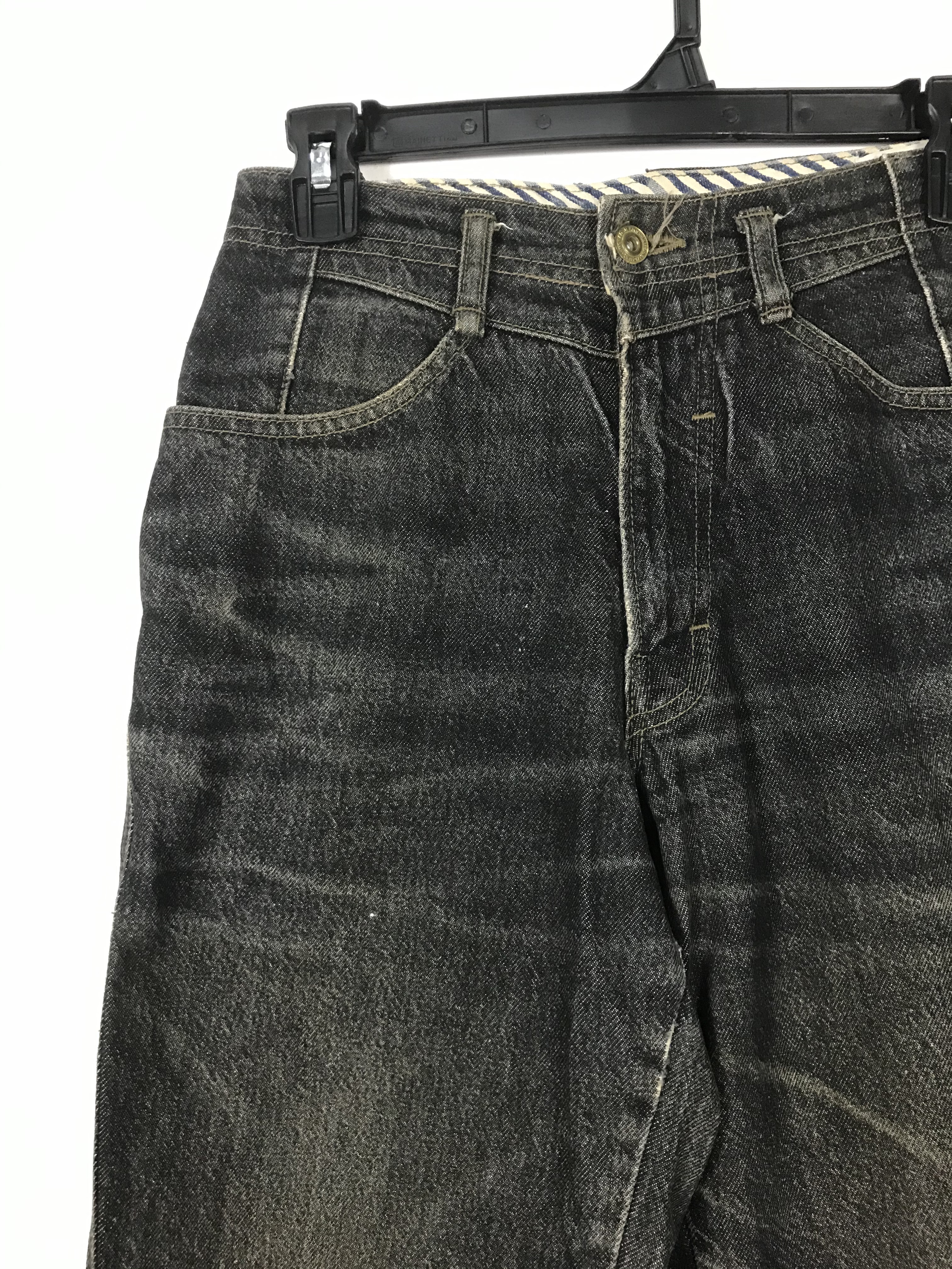 Vintage - Big John Spana Black Denim Jeans #2473 - 3