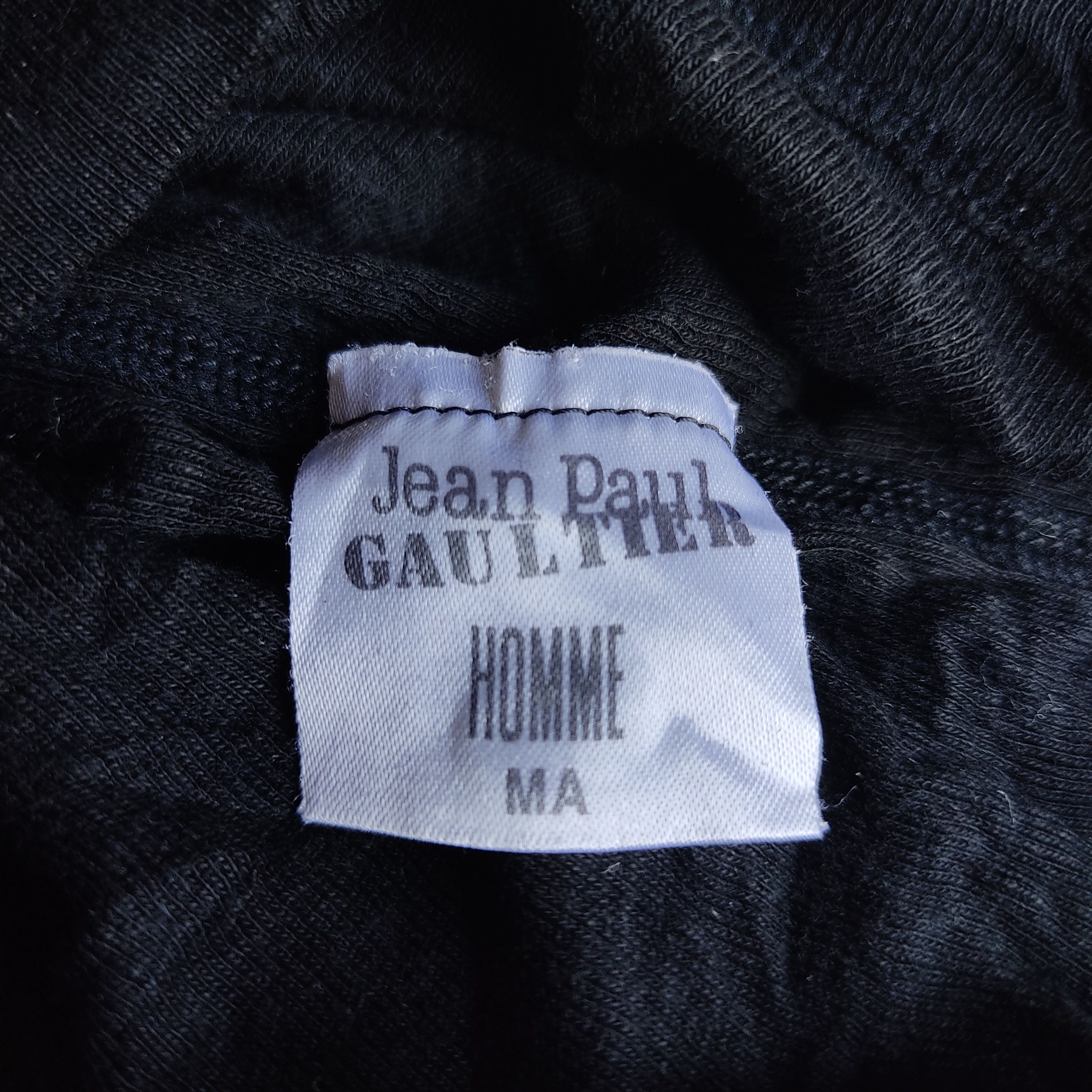 Jean Paul Gaultier Basic Black Tee Soft catton - 3