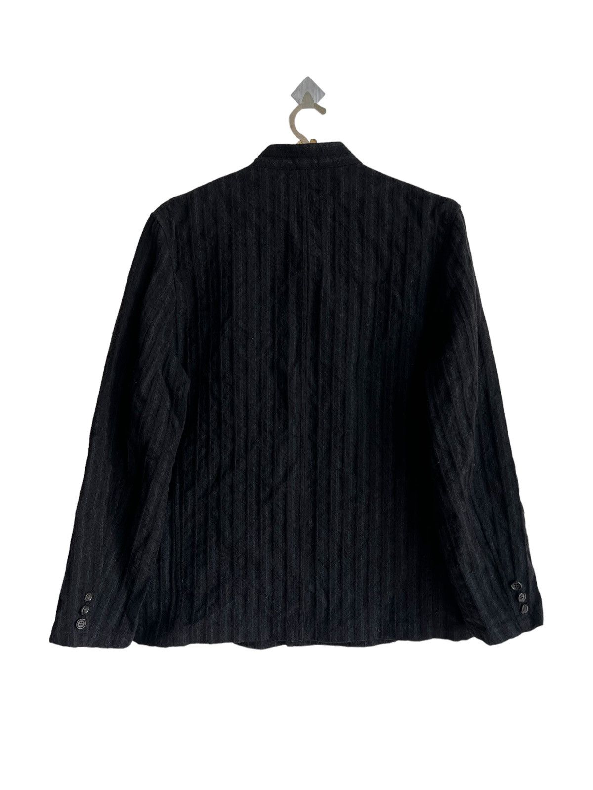 AW1998 Comme des Garçons Homme Wool Pinstriped Wool Jacket - 11