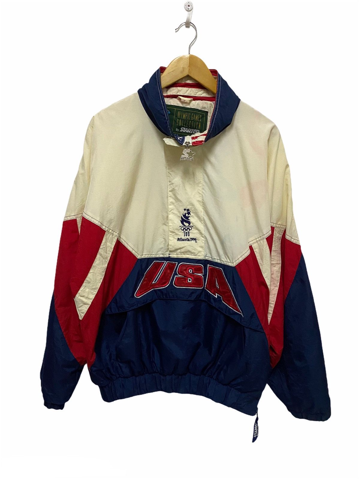 Vintage Starter USA Olympic Atlanta 1996 Jacket - 1