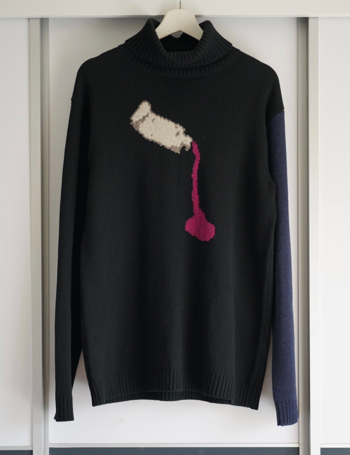 Yohji Yamamoto 09AW Oil Paint Sweater - 1