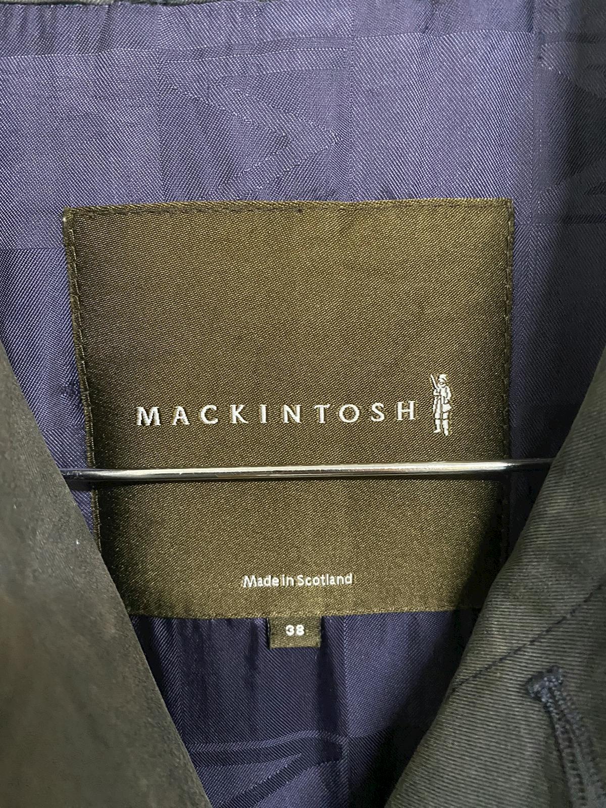 Mackintosh Philosophy Cotton Rubber Waterproof Long Jacket - 7