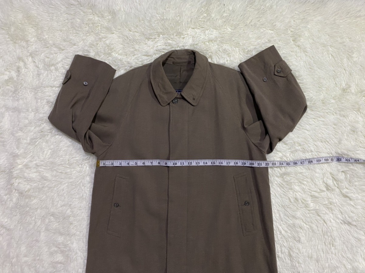Burberry Long Coat Jacket Faded Style Made in England - 9