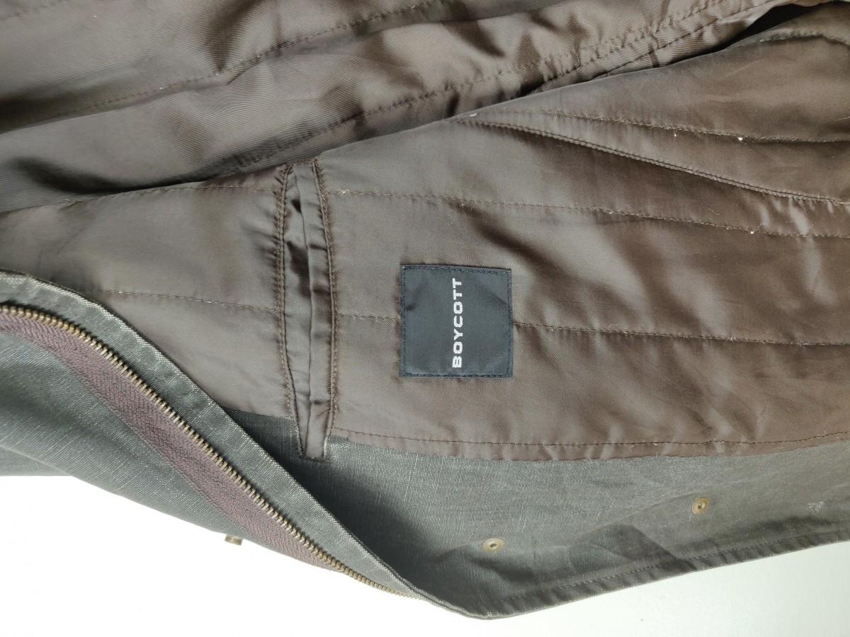 Boycott - Detachable Fur Motor Coat - 8