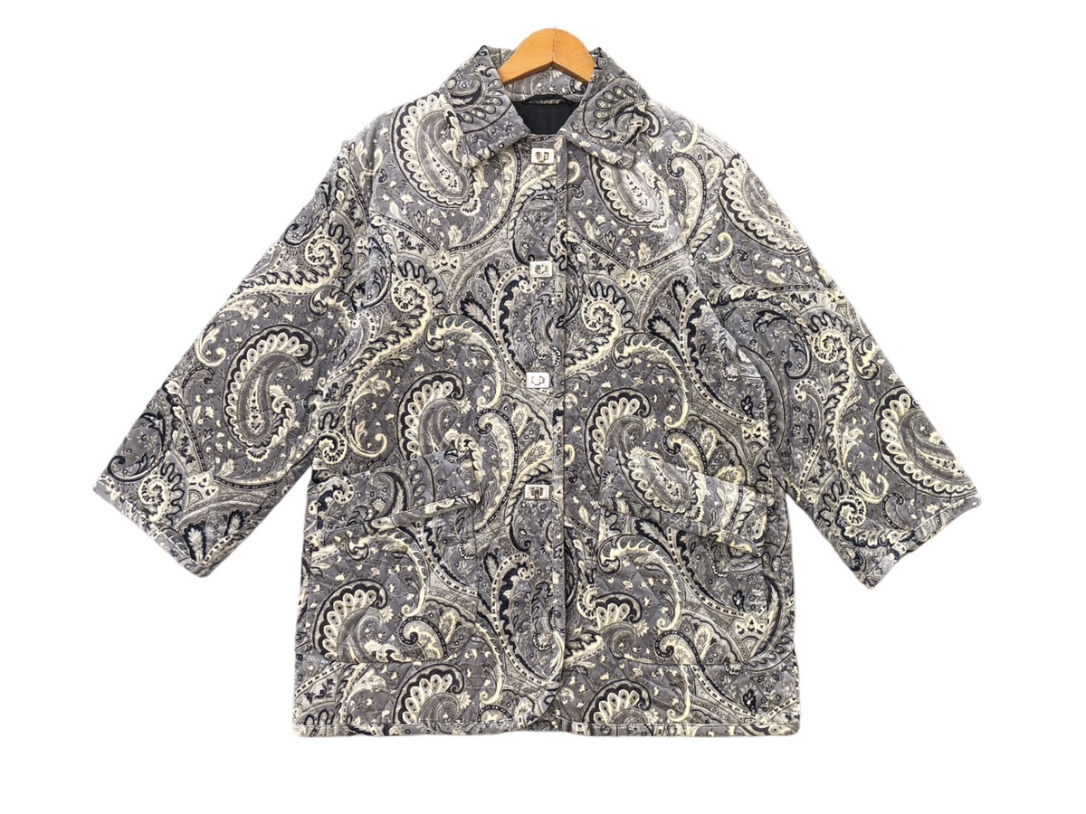 Bogner Paisleys All Over Quilted Jacket - 1
