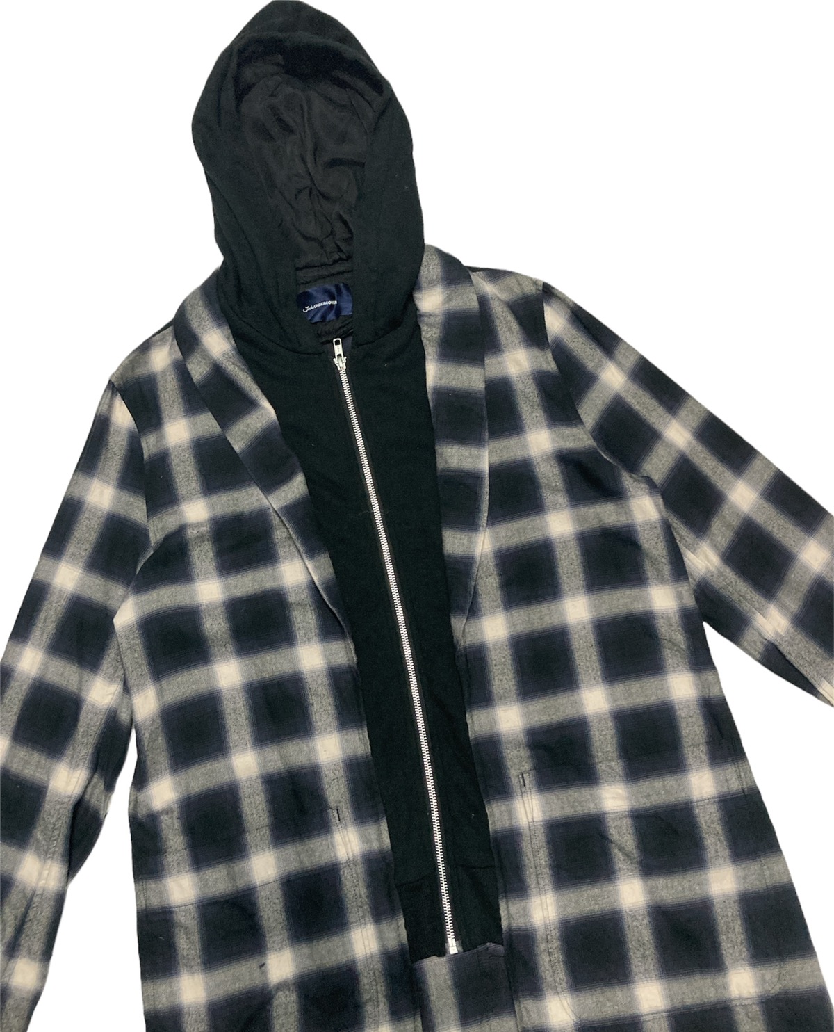 SS17 John Undercover overcoat Tartan jacket - 4