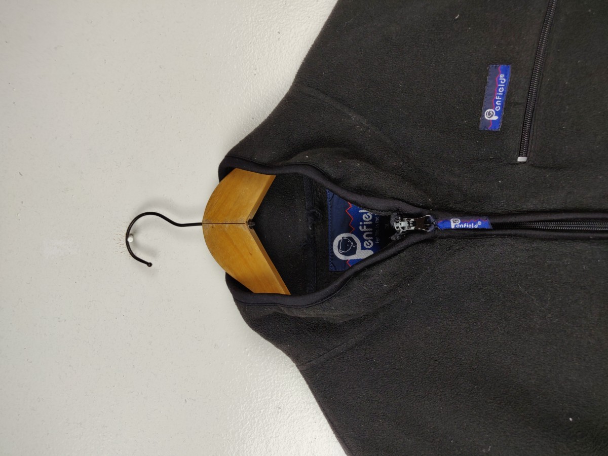 Black - Fleece Sweater Outdoor Jacket Zipper - 2