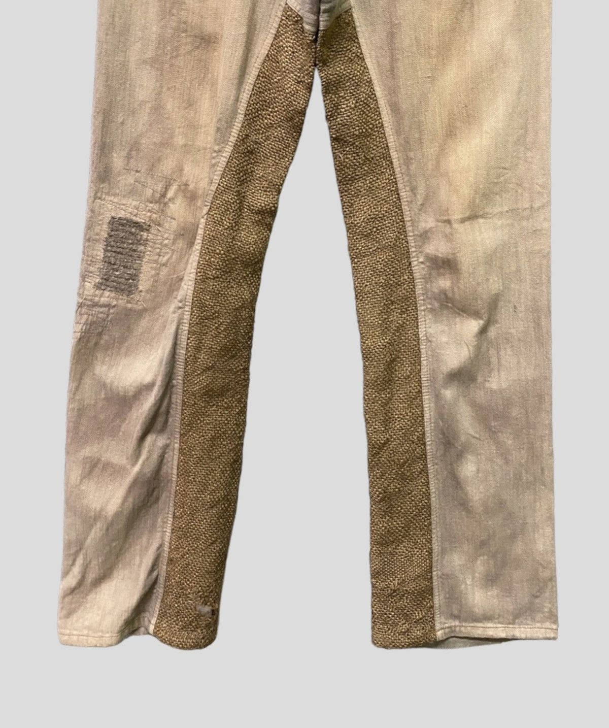 Vintage - Japanese brand Hybrid Sackcloth Distressed Pants - 4