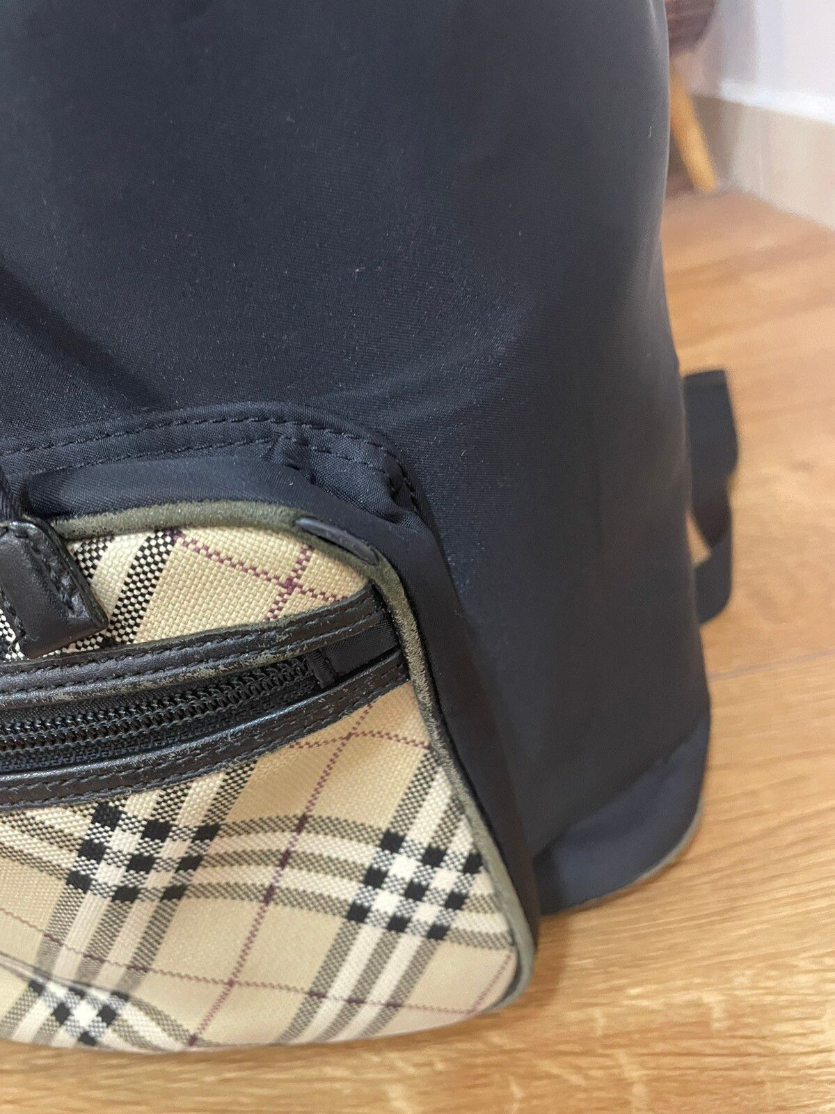 Authentic BURBERRY Backpack Black Label - 8
