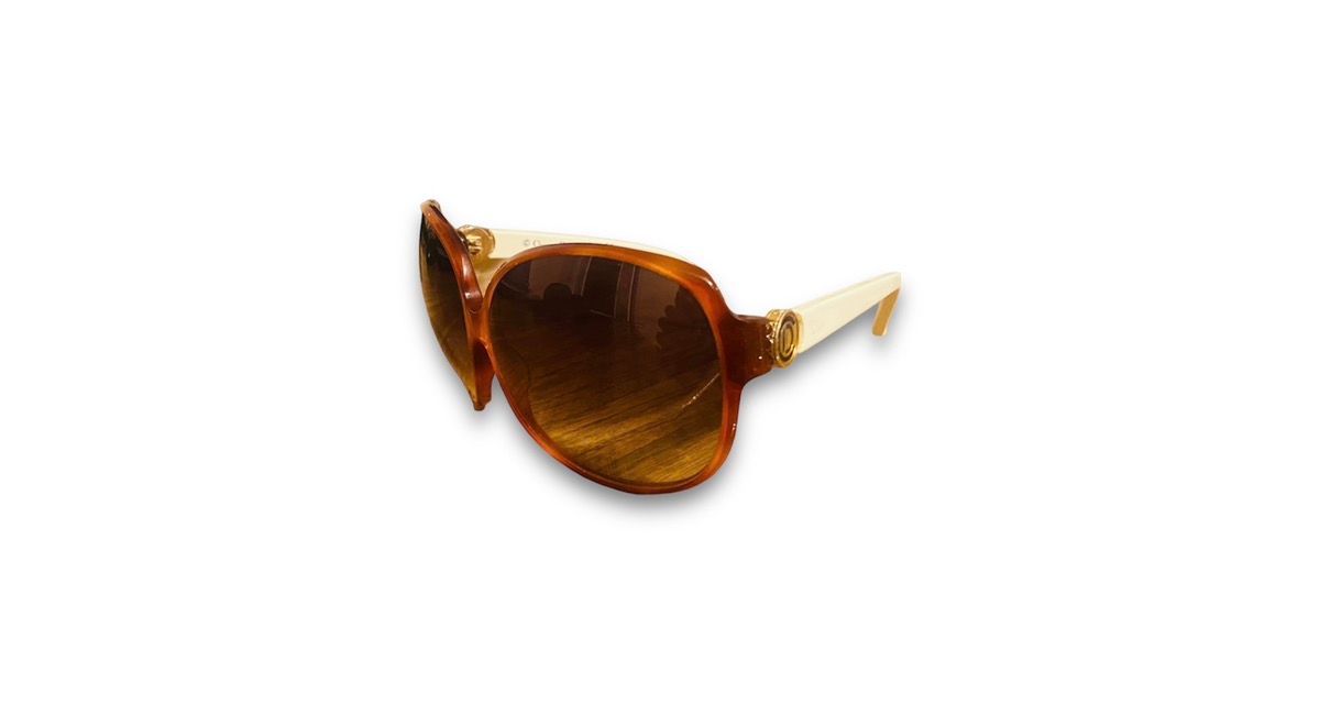 Cristian Dior Sunglasses Model 1 183JS Havana Ivory 61 - 1