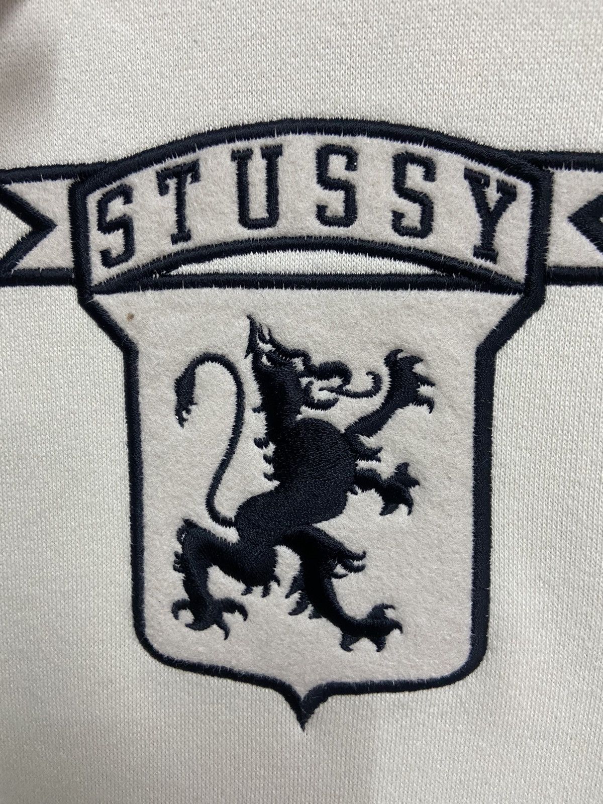 Stussy Embroidery Logo Hoodie Sweatshirt - 3